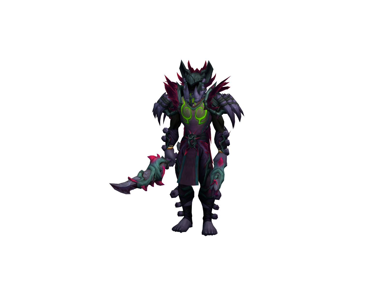 Drumnbus 3D character render