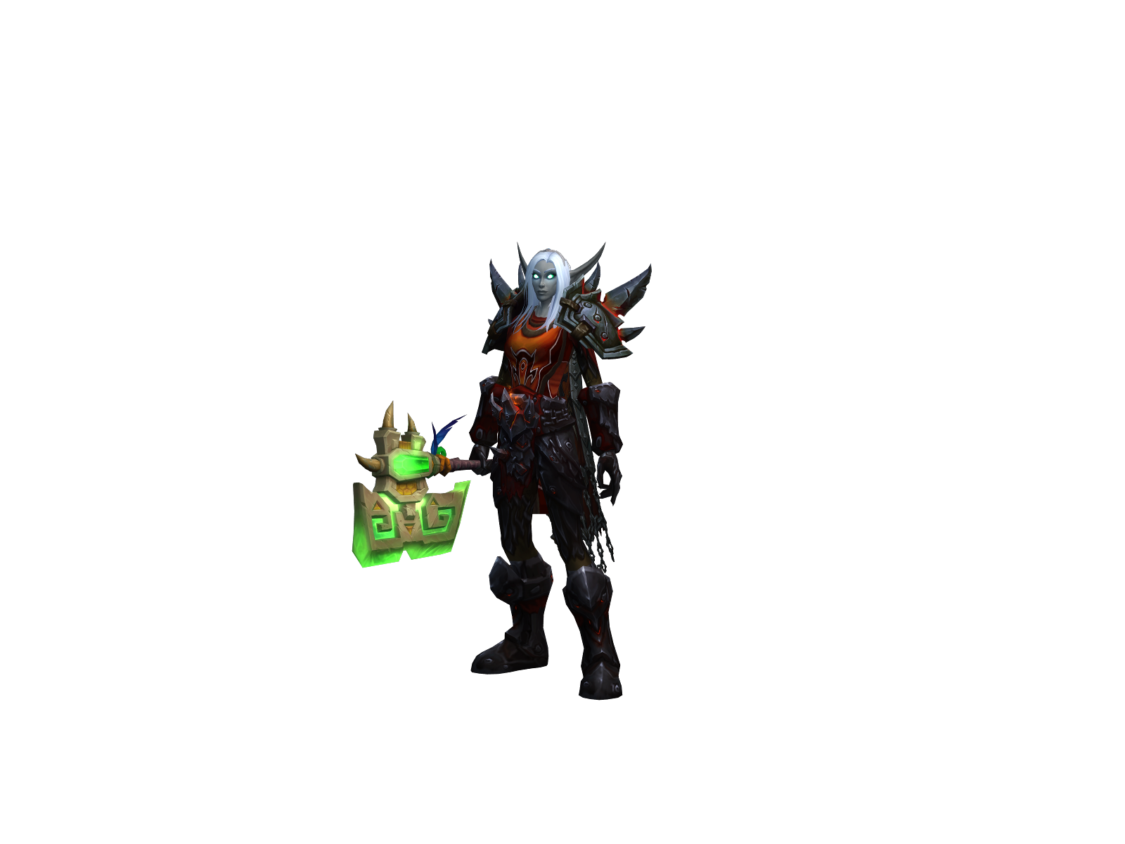 sensed 3D character render