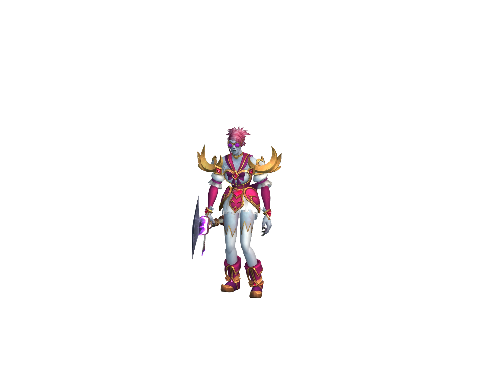 Holystylia 3D character render