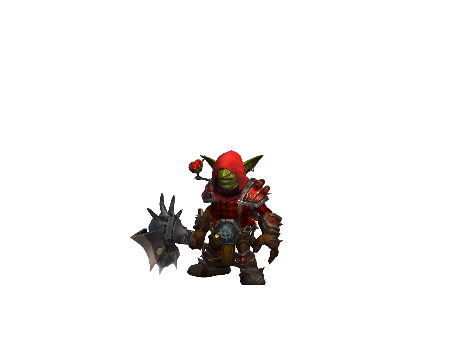 Junky 3D character render