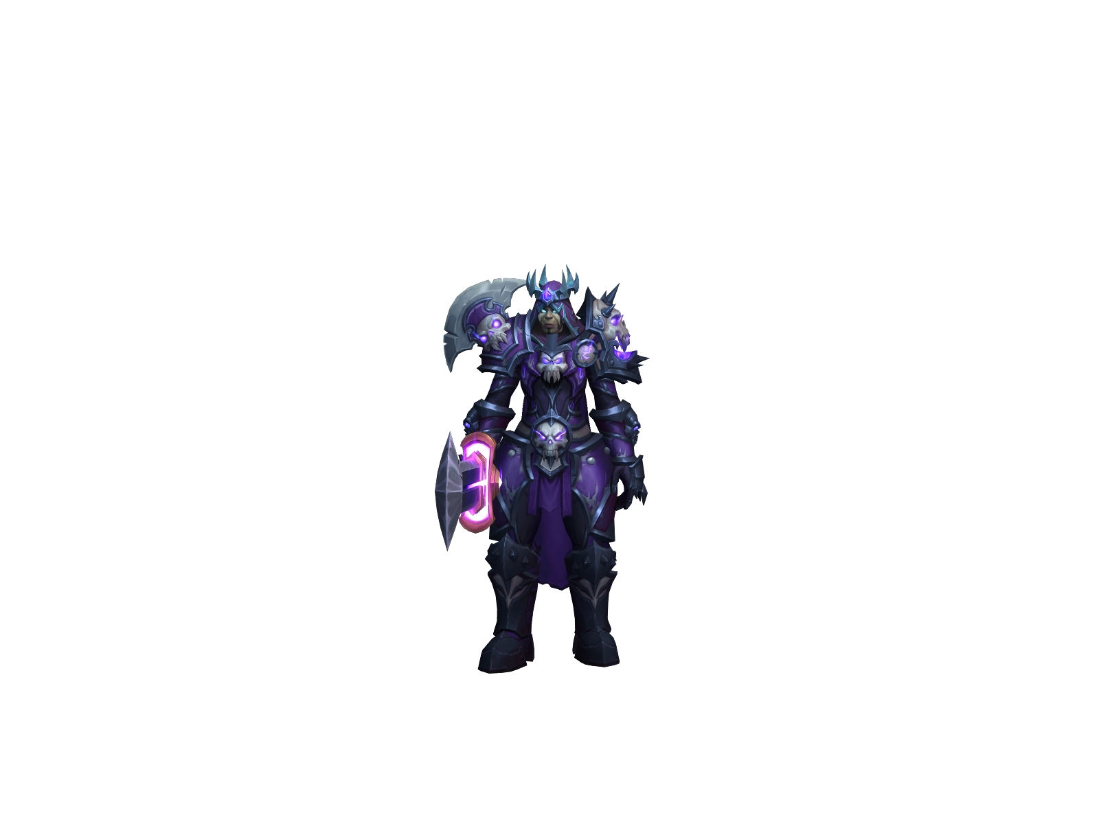 Caramarcada 3D character render