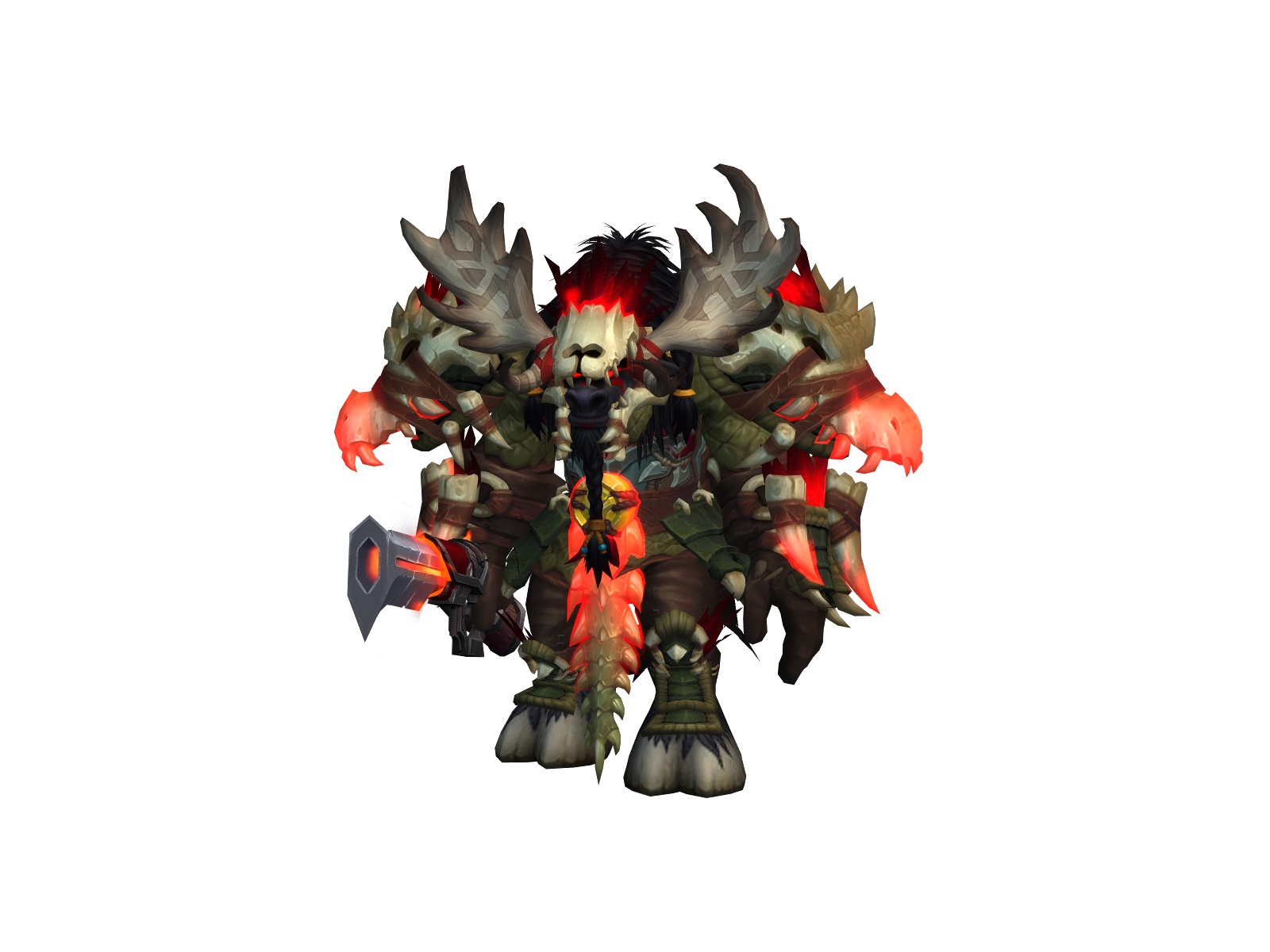 Bratryck 3D character render