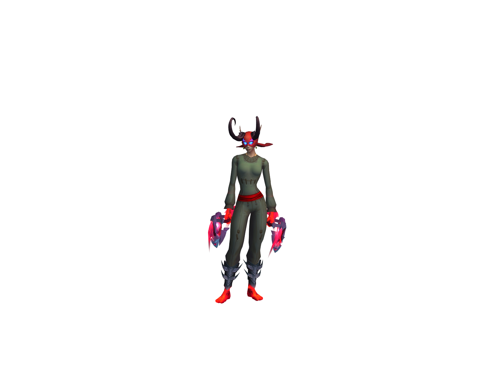 Frystlejon 3D character render