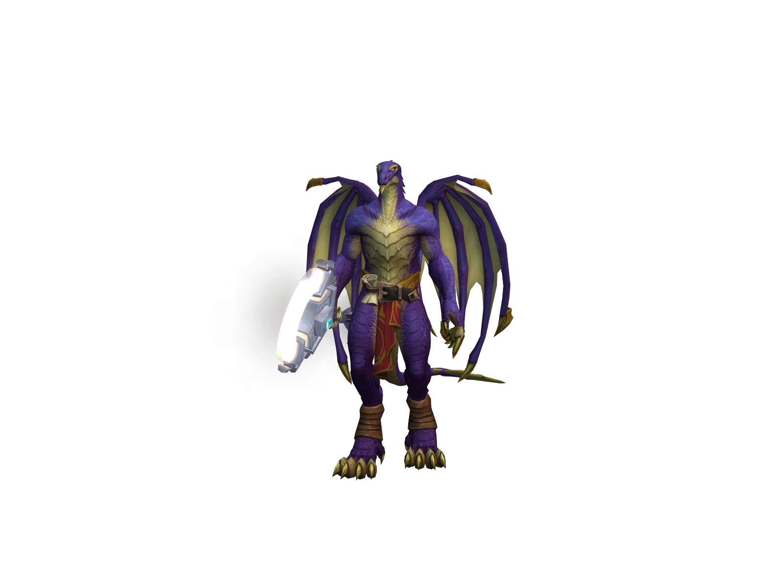 Dragoray 3D character render