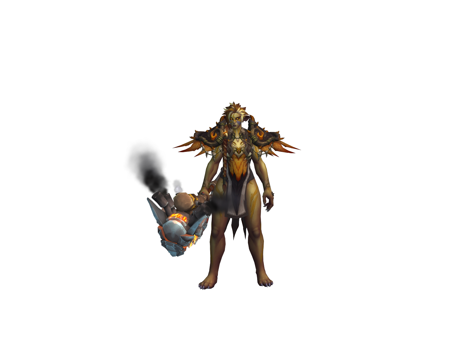 shiftroot 3D character render