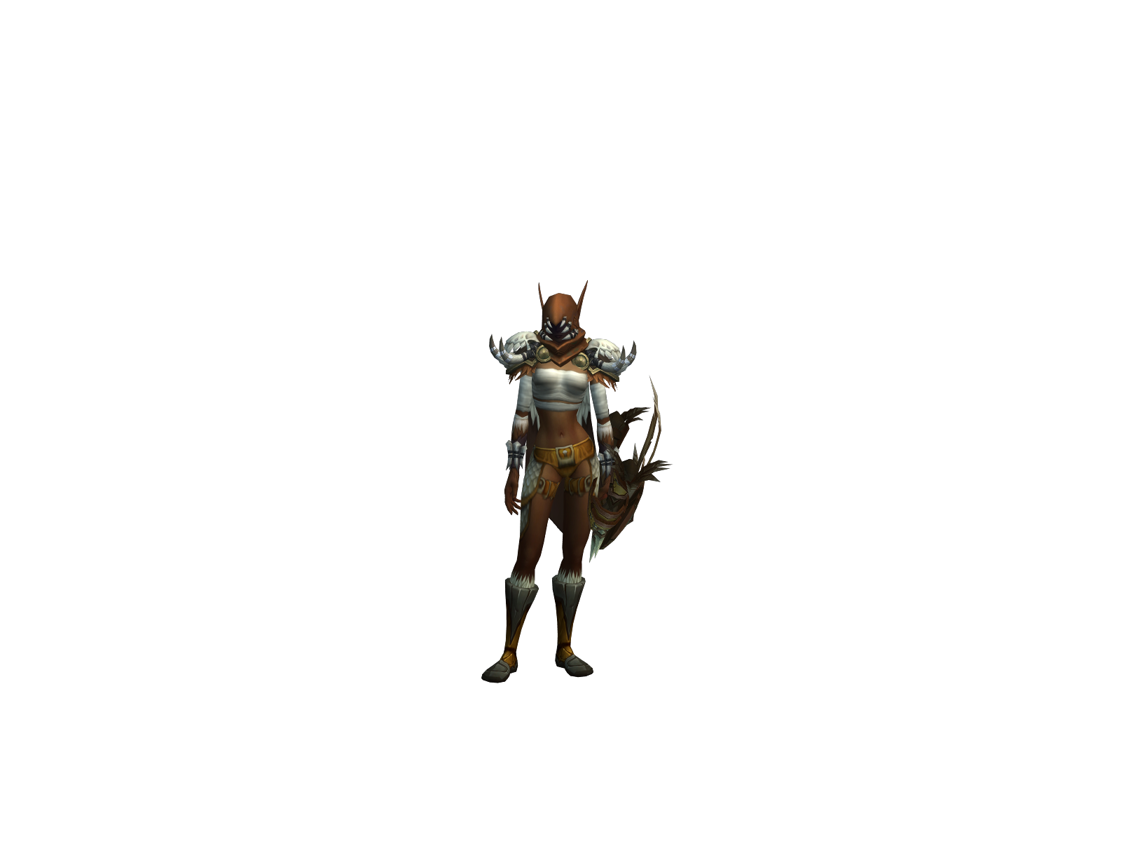 Trakiel 3D character render