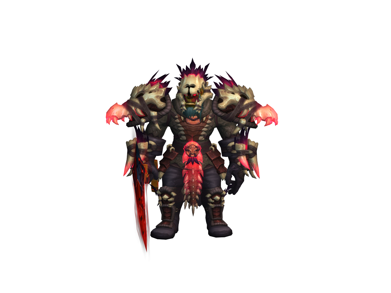 Akoumba 3D character render