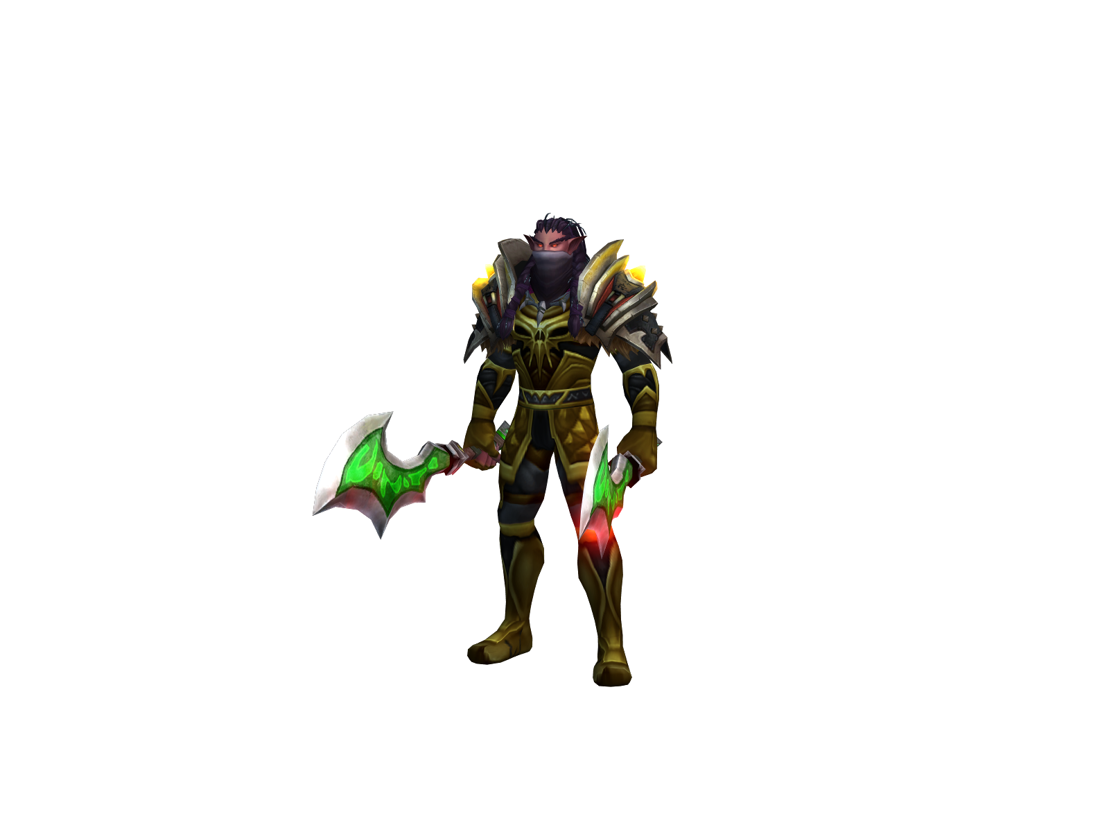 Nàpo 3D character render