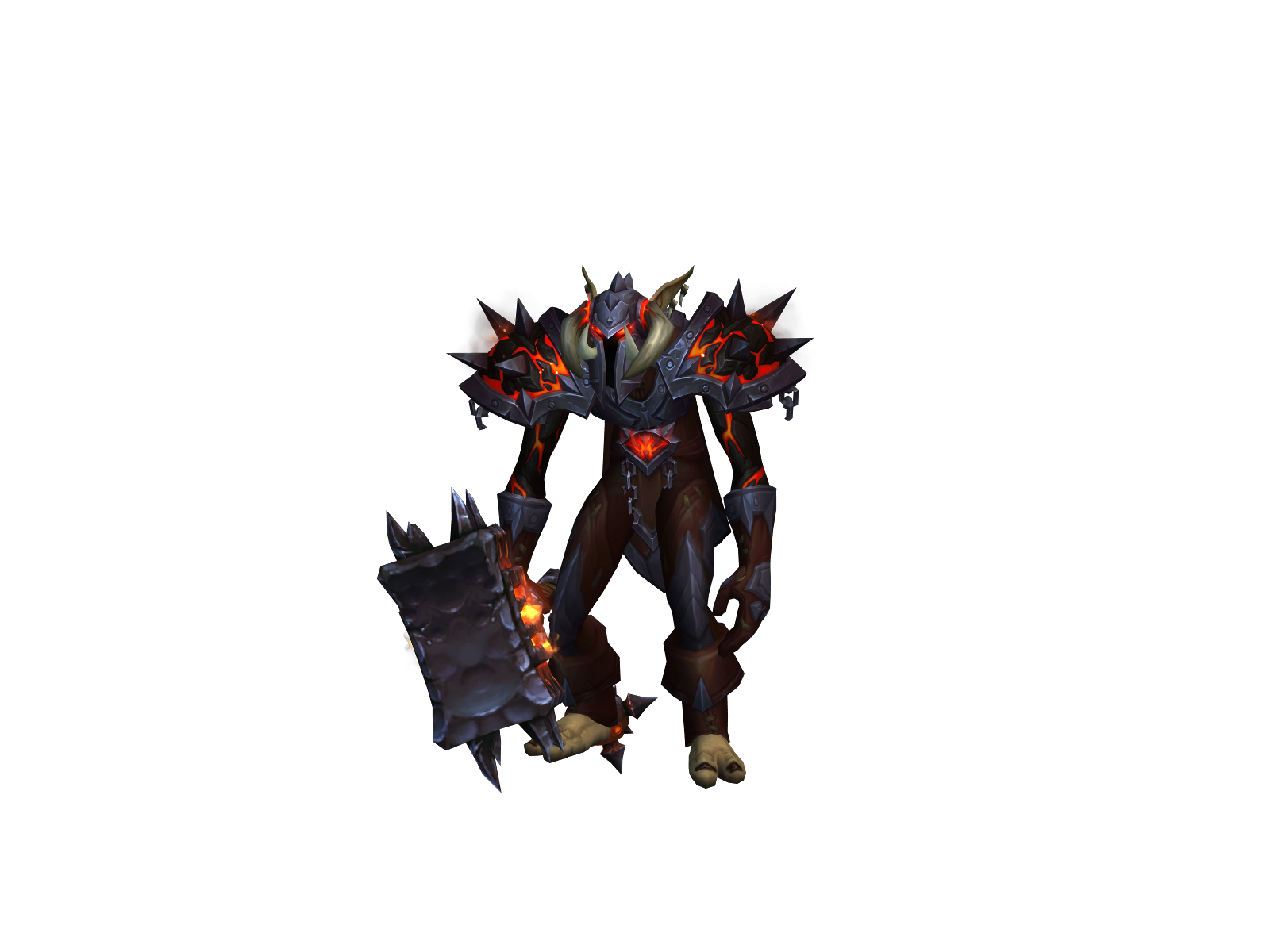 Makclaw 3D character render