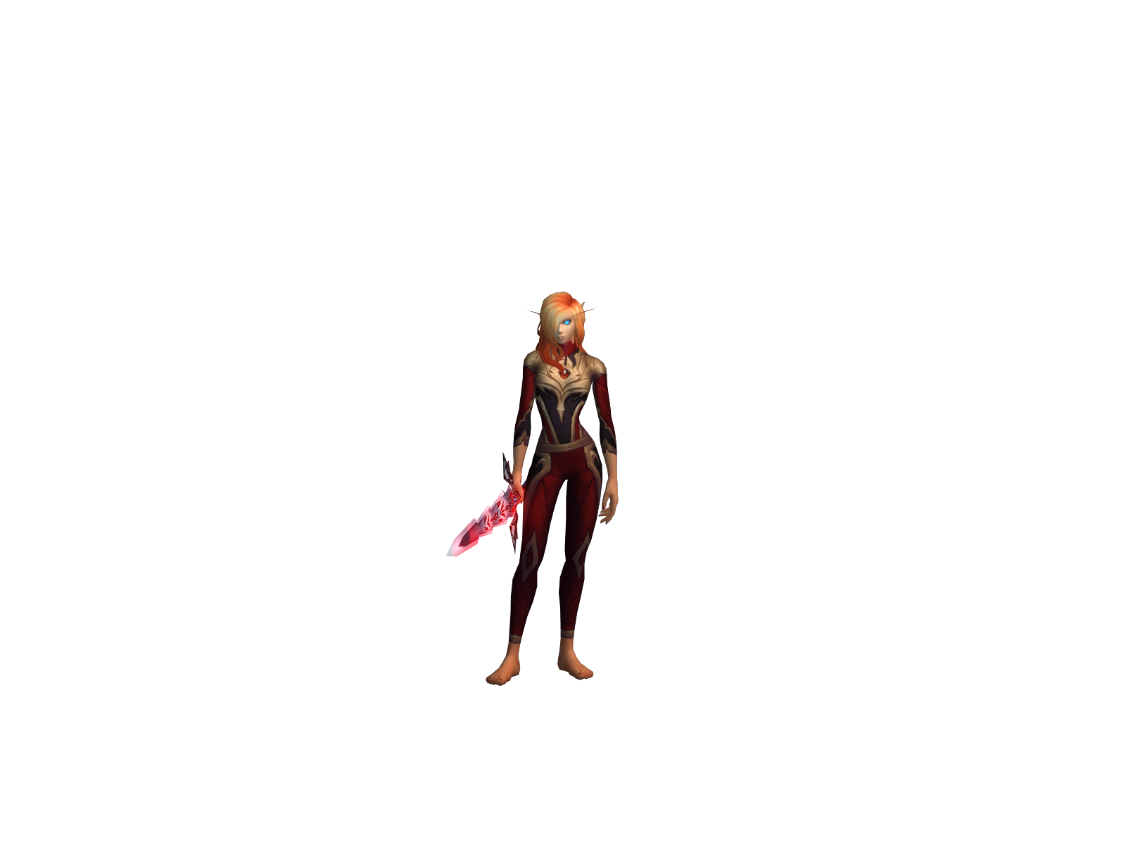 Asukaprime 3D character render