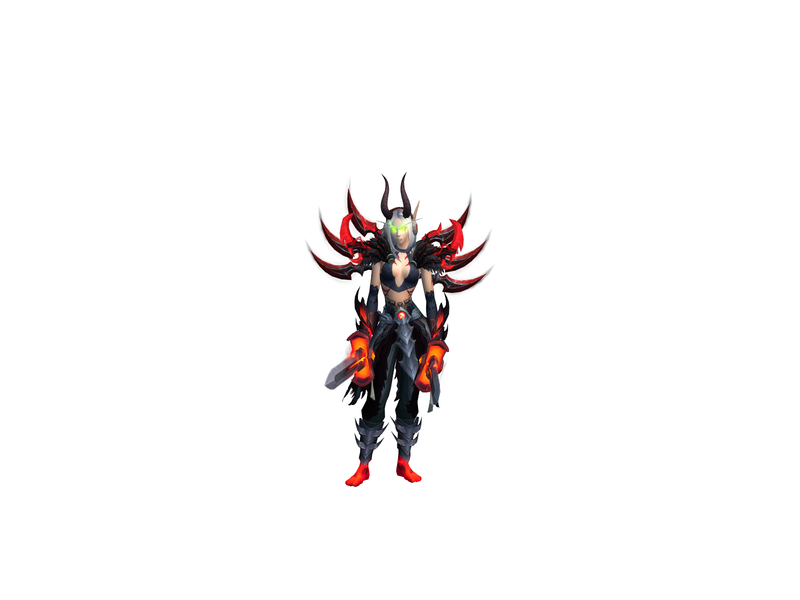 Nulzeven 3D character render
