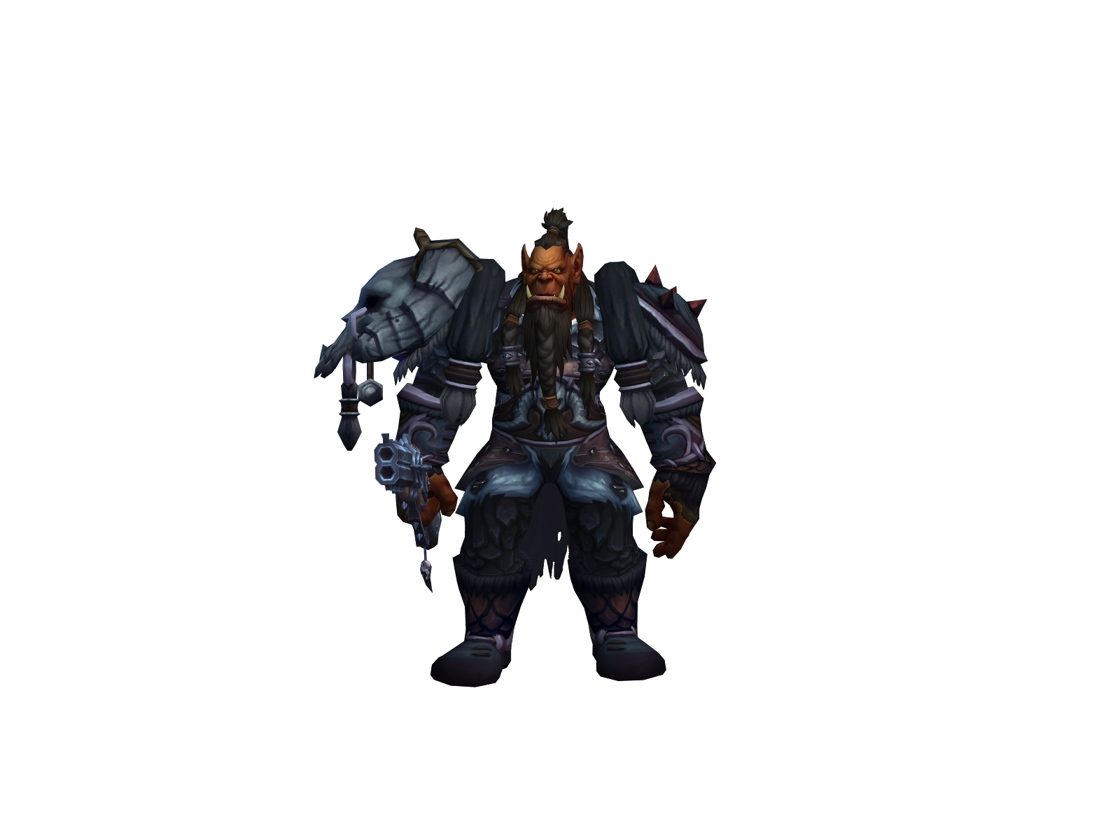 Shaggag 3D character render