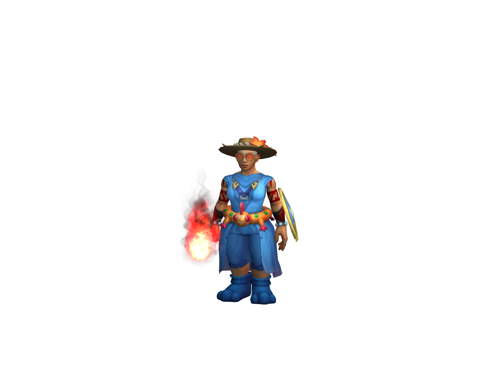 Eliteresto 3D character render