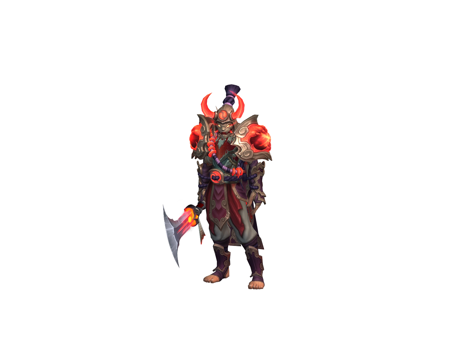Romethemonk 3D character render