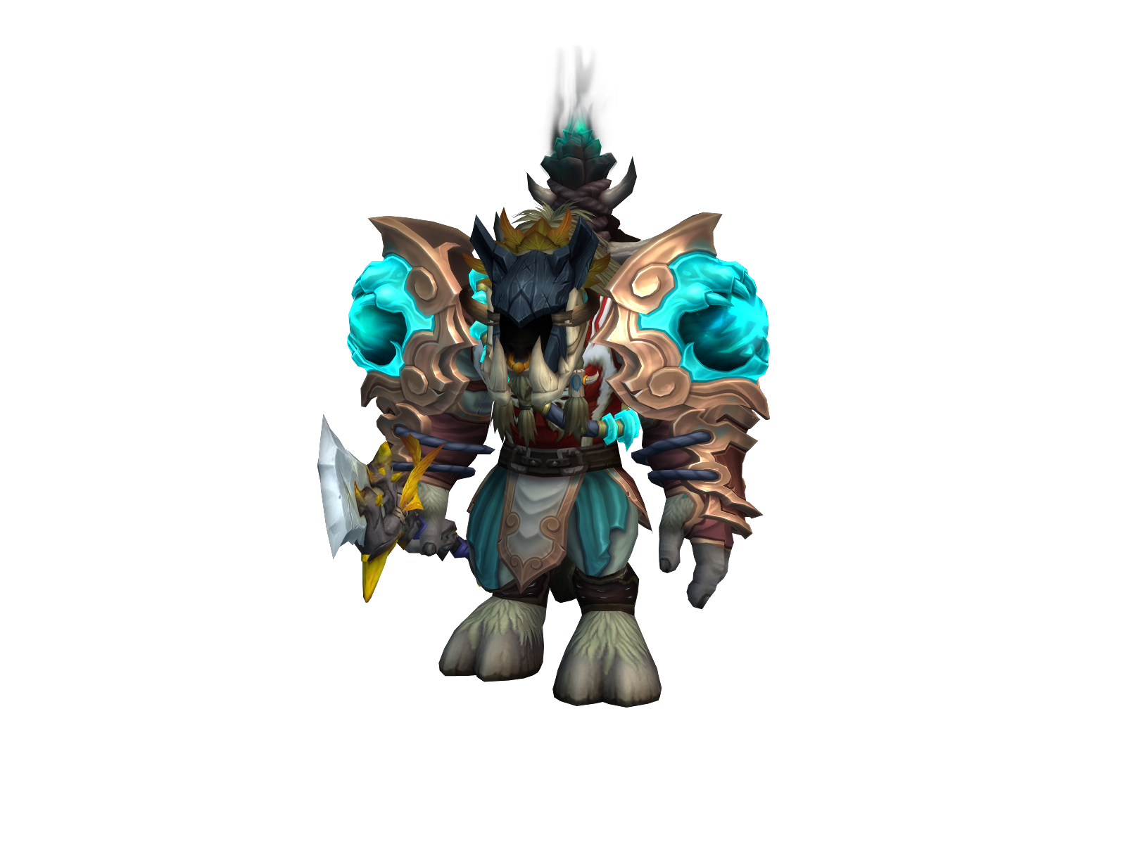 Monkshank 3D character render