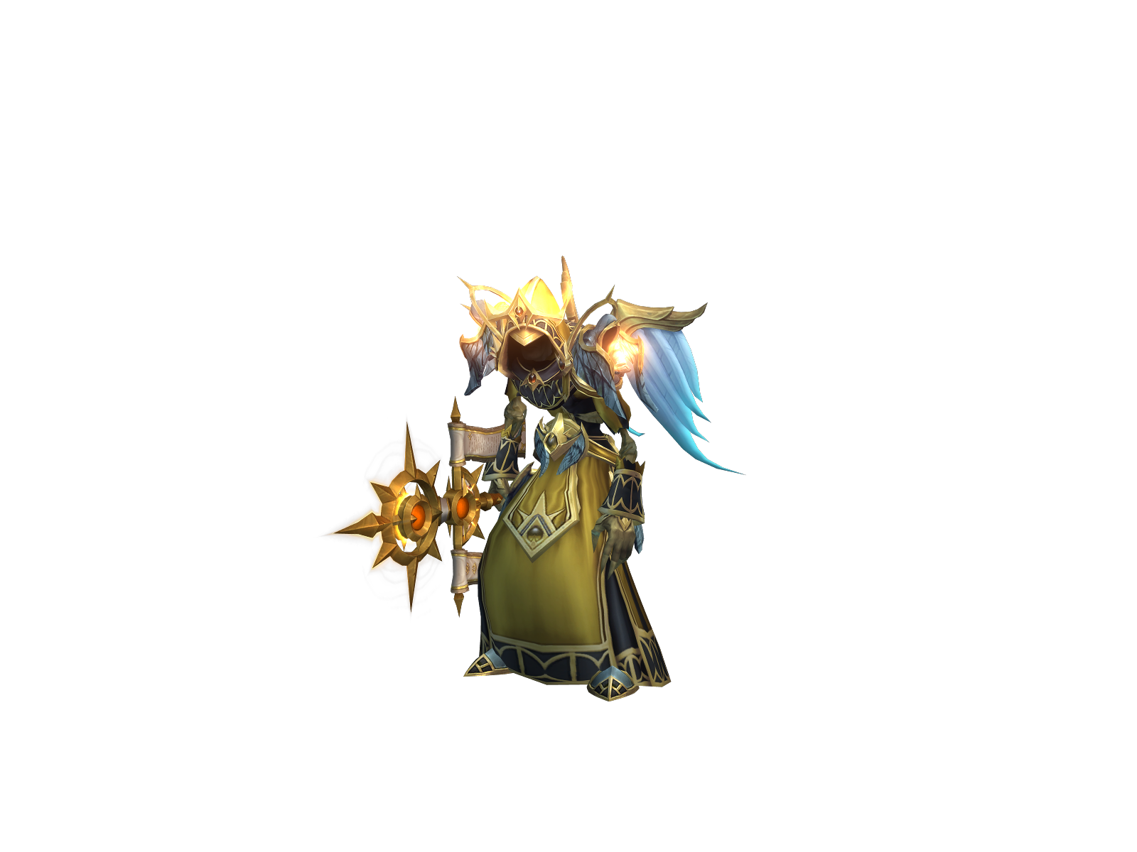 Nesthorious 3D character render