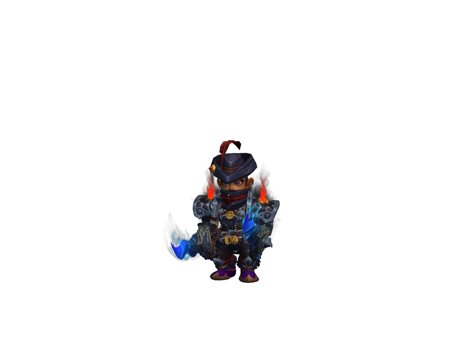 Lilqueef 3D character render