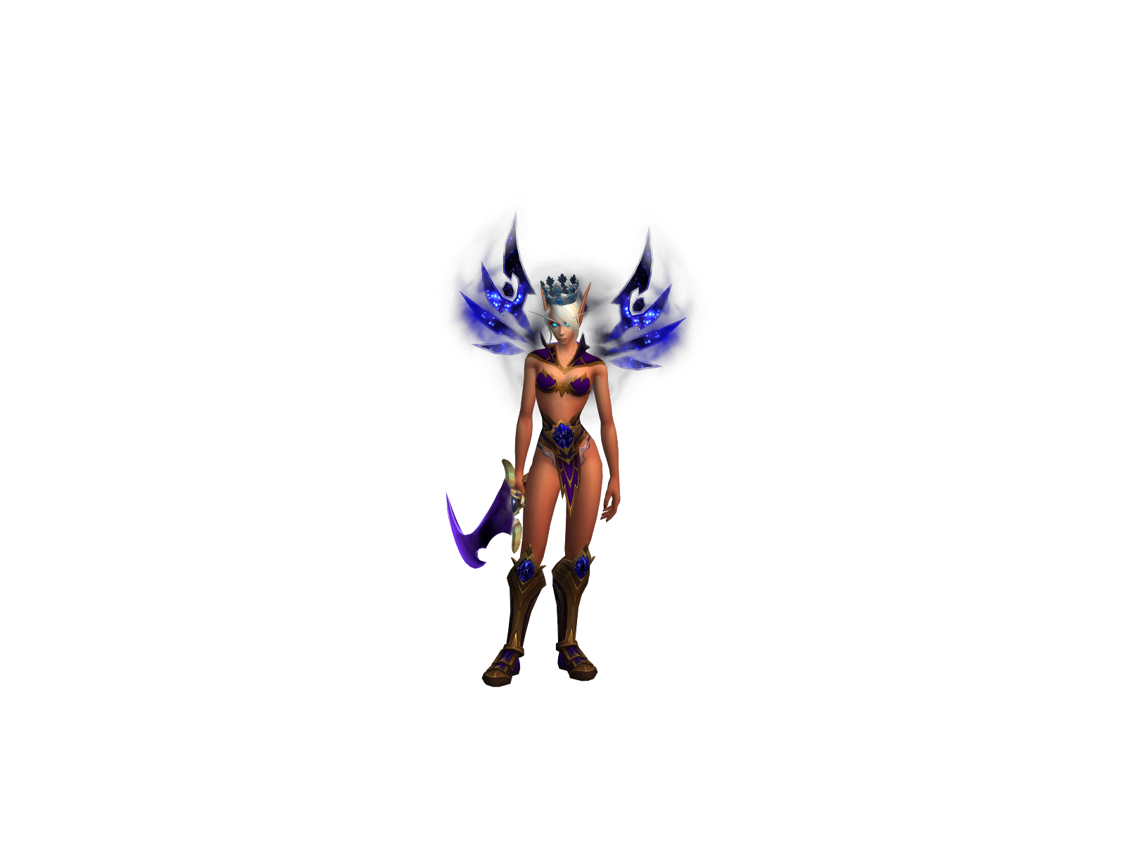 Saori 3D character render