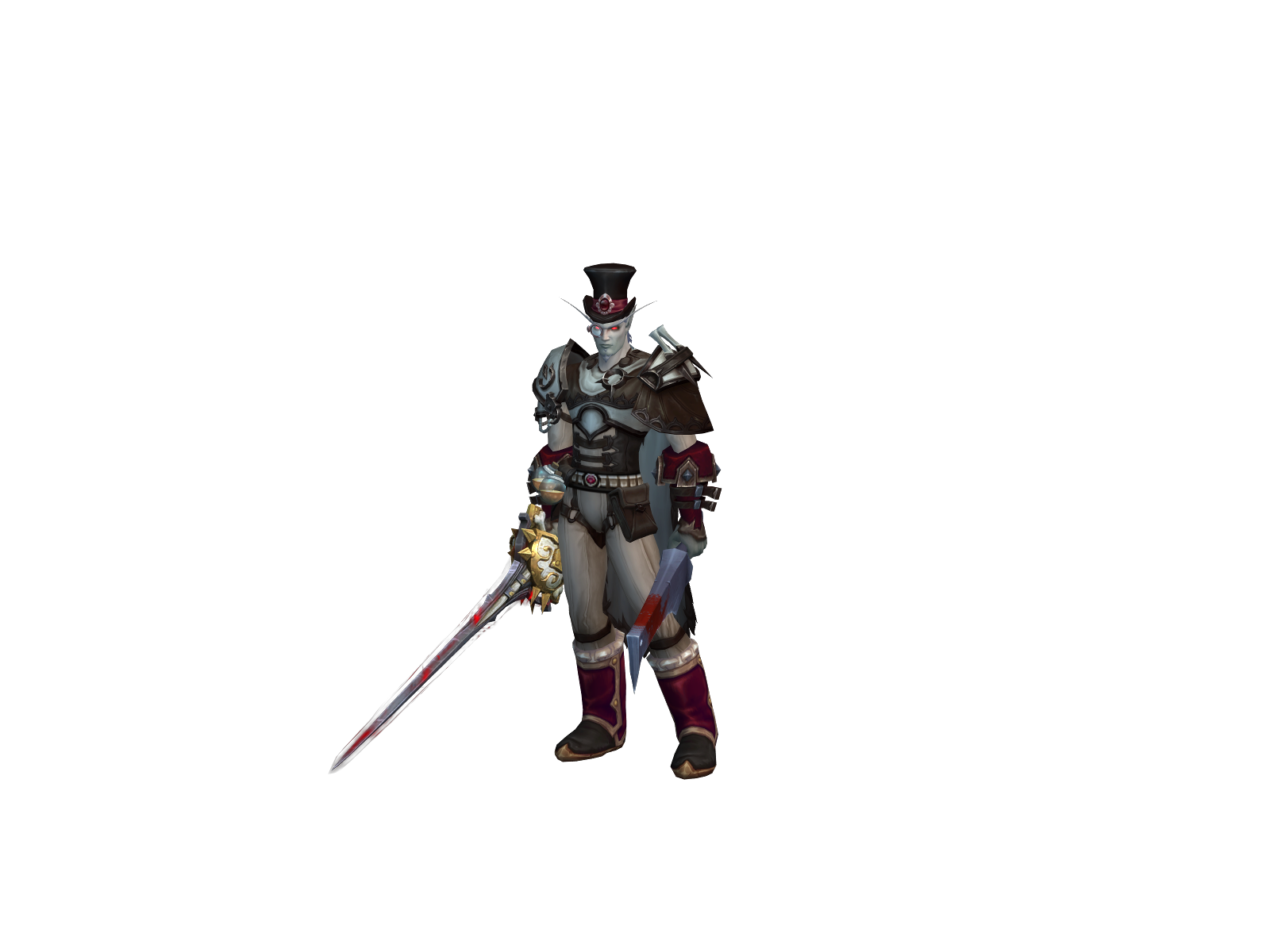 Deaznam 3D character render