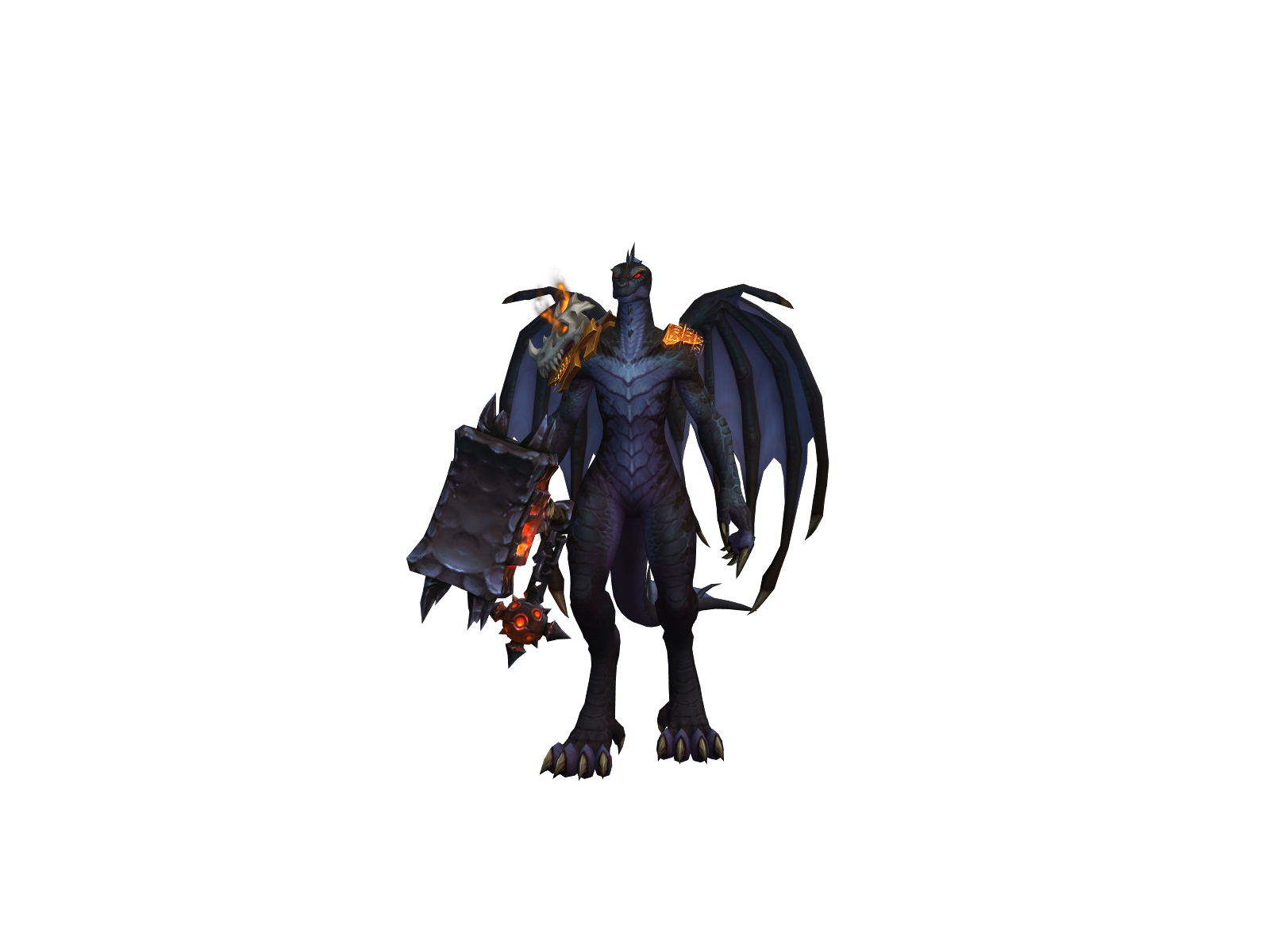 Itchý 3D character render