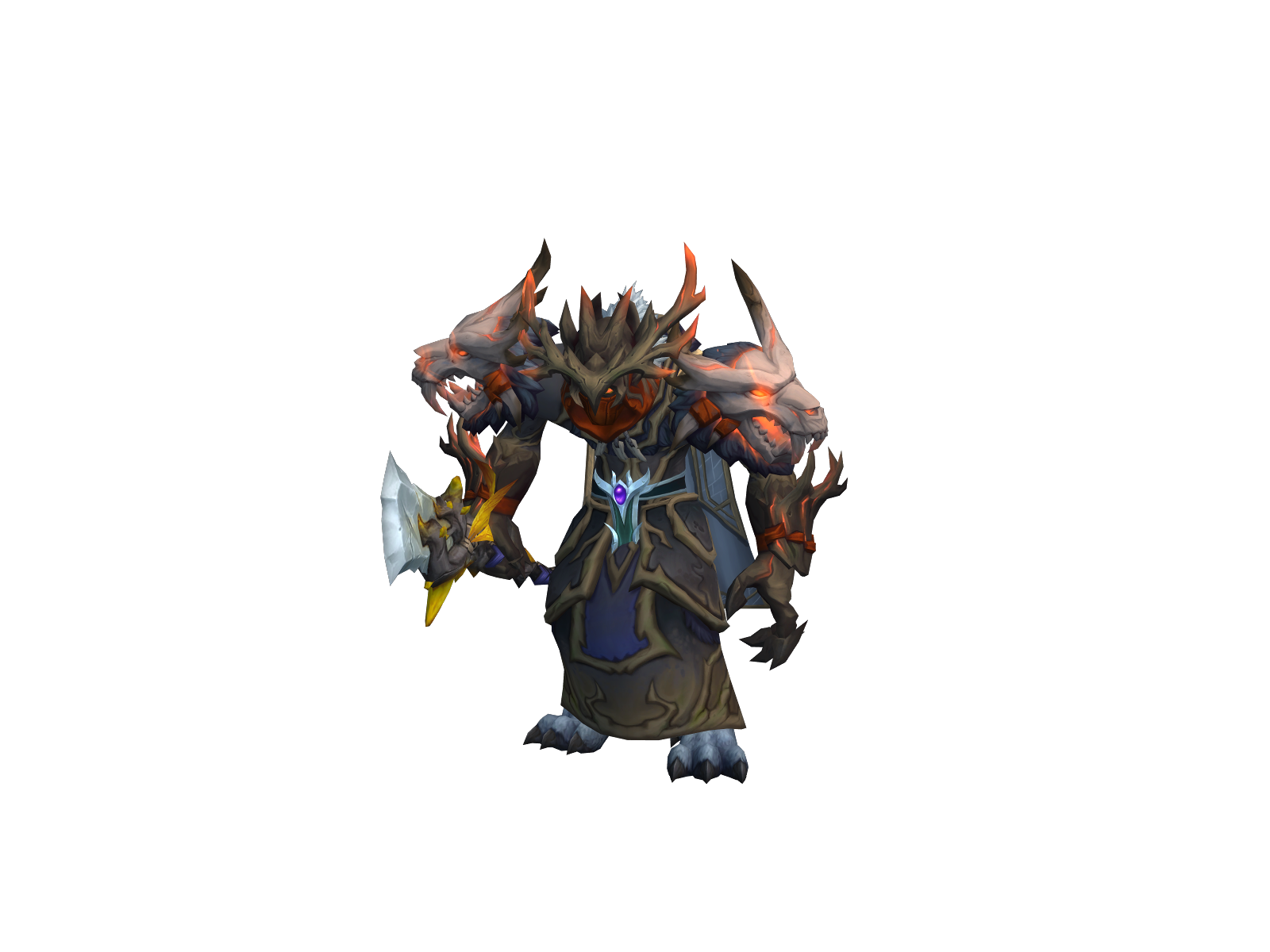 Ursuloi 3D character render