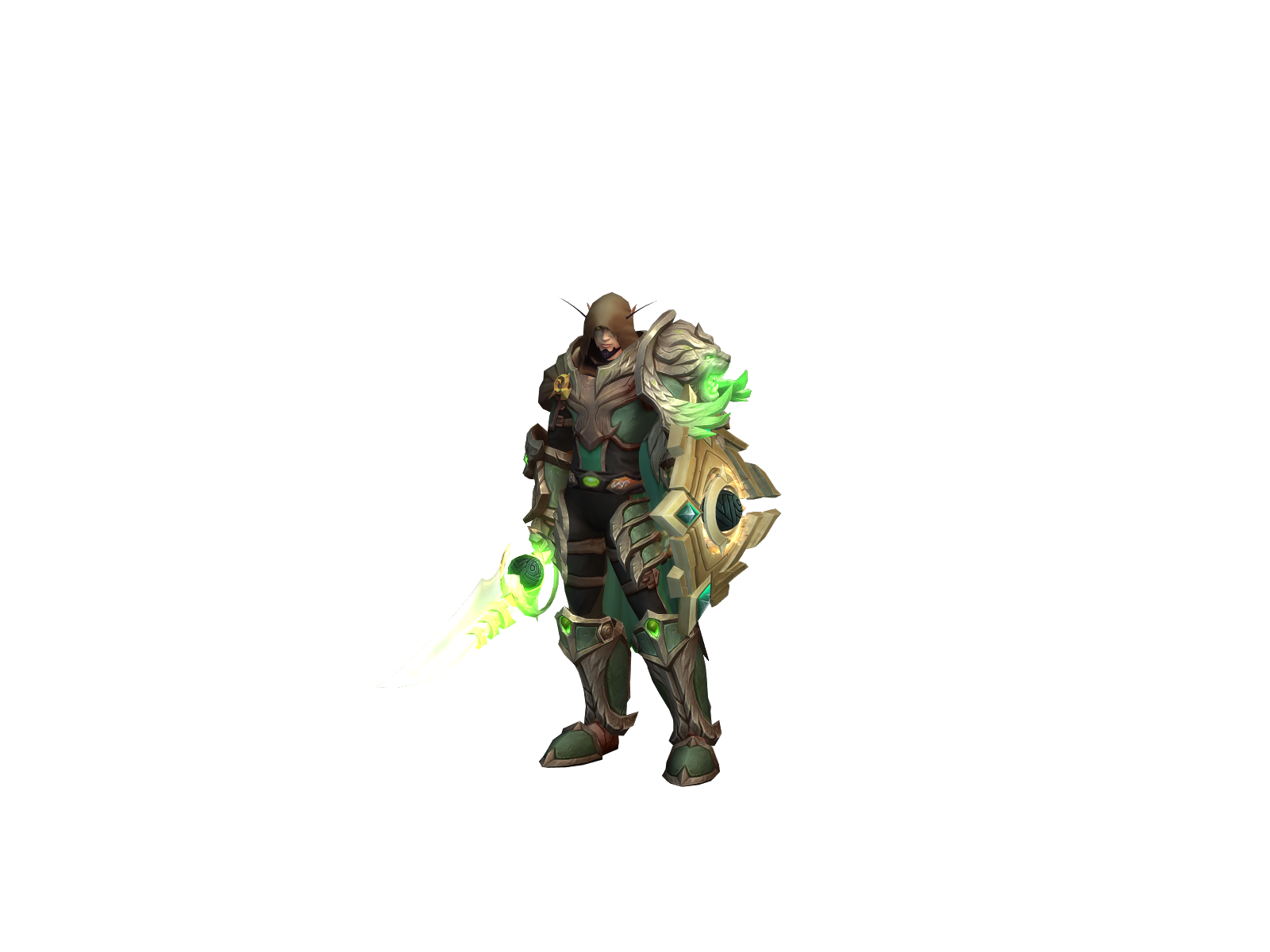 Mantzî 3D character render