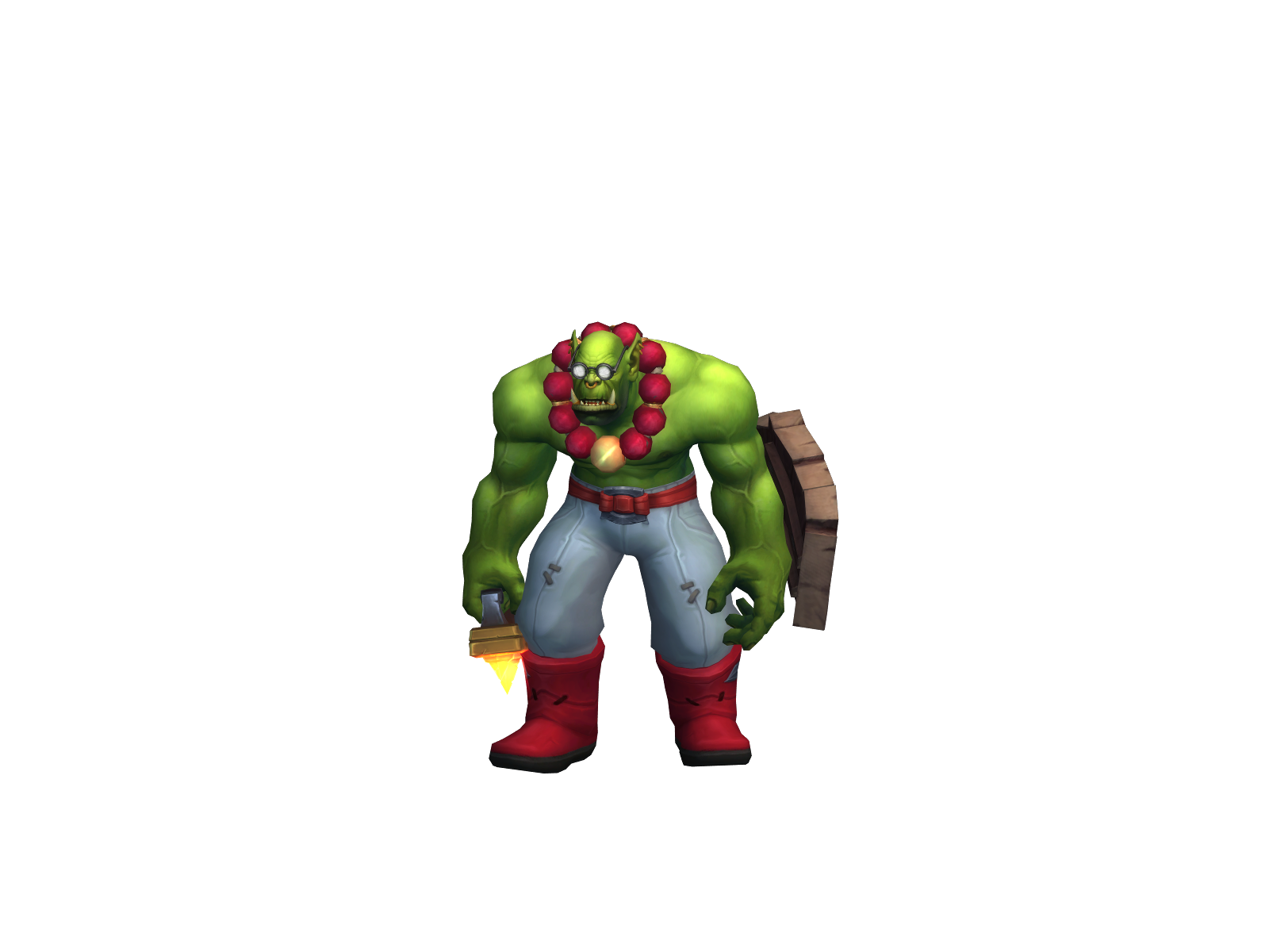 Means 3D character render