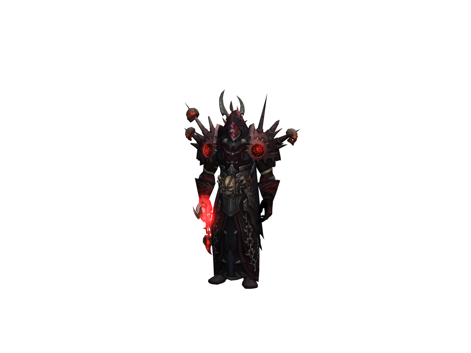 Psychelock 3D character render