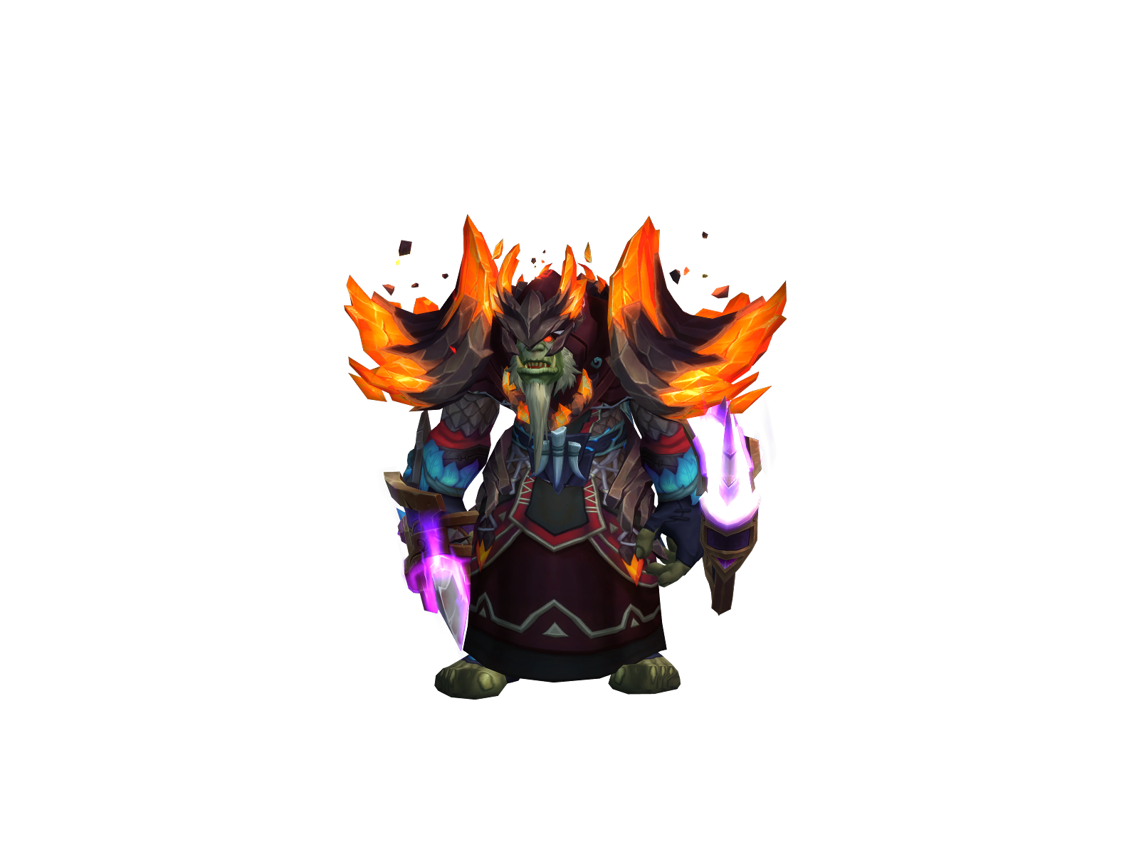 Ymor 3D character render