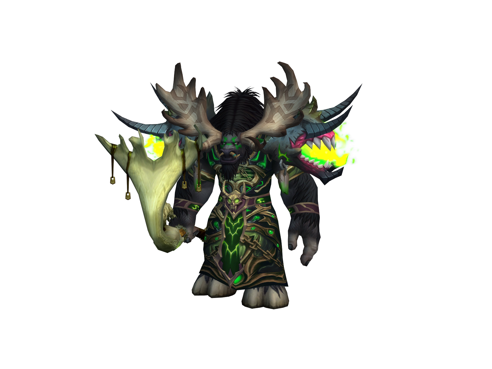 Warlocowie 3D character render