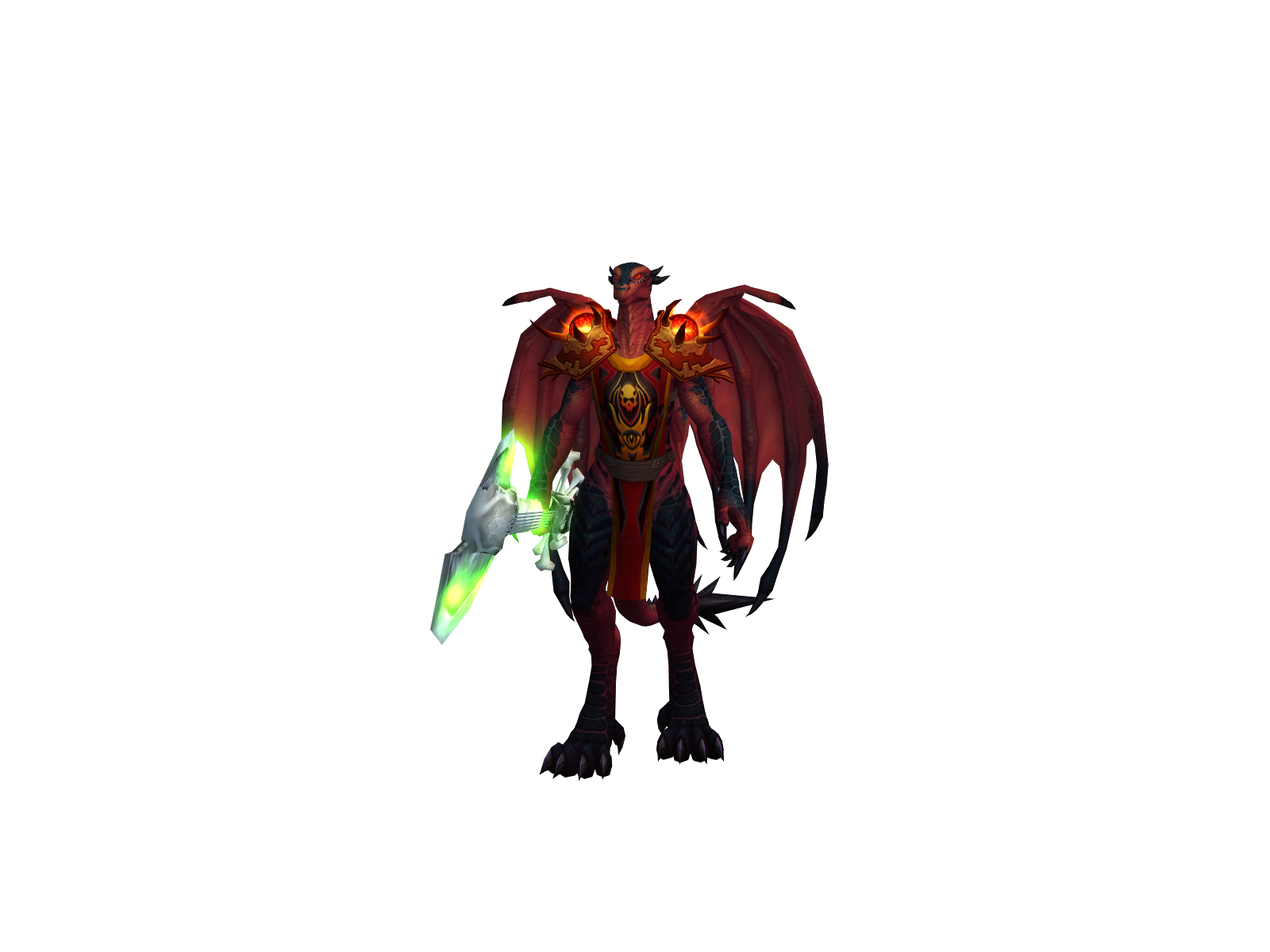 Semigoza 3D character render