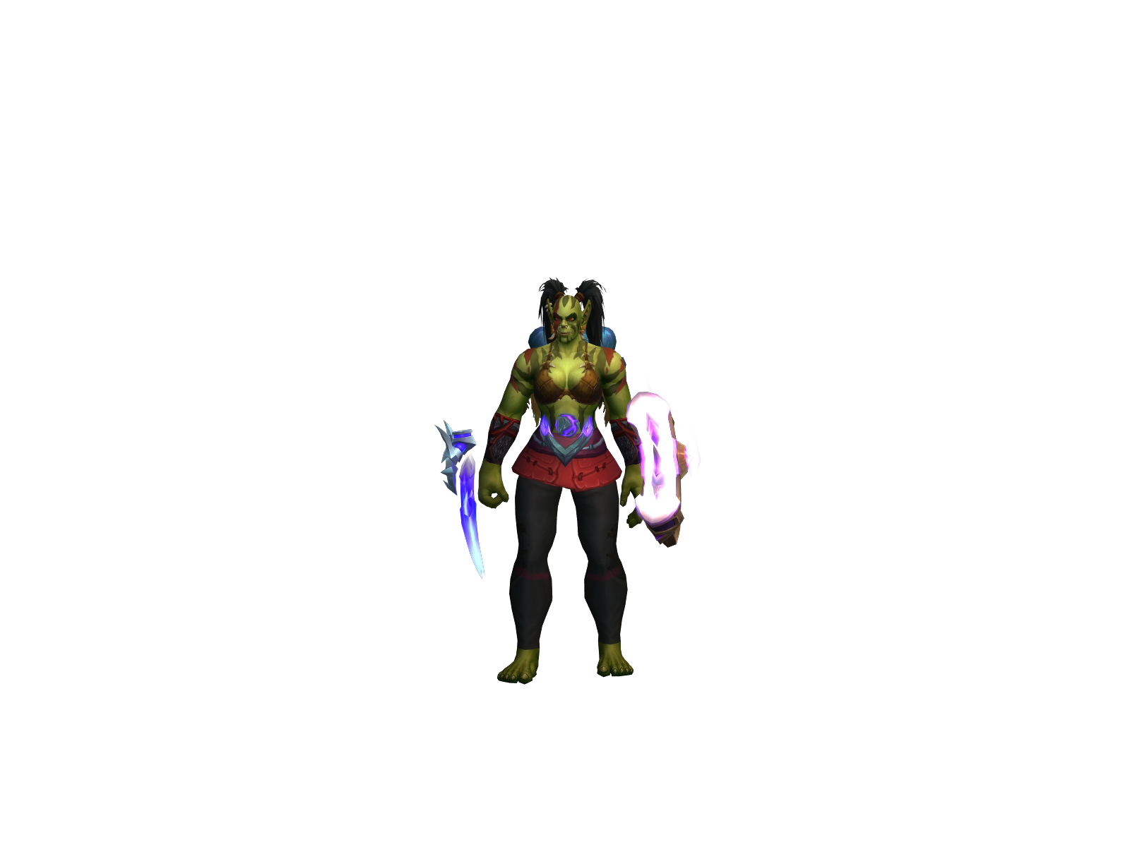Shamshama 3D character render
