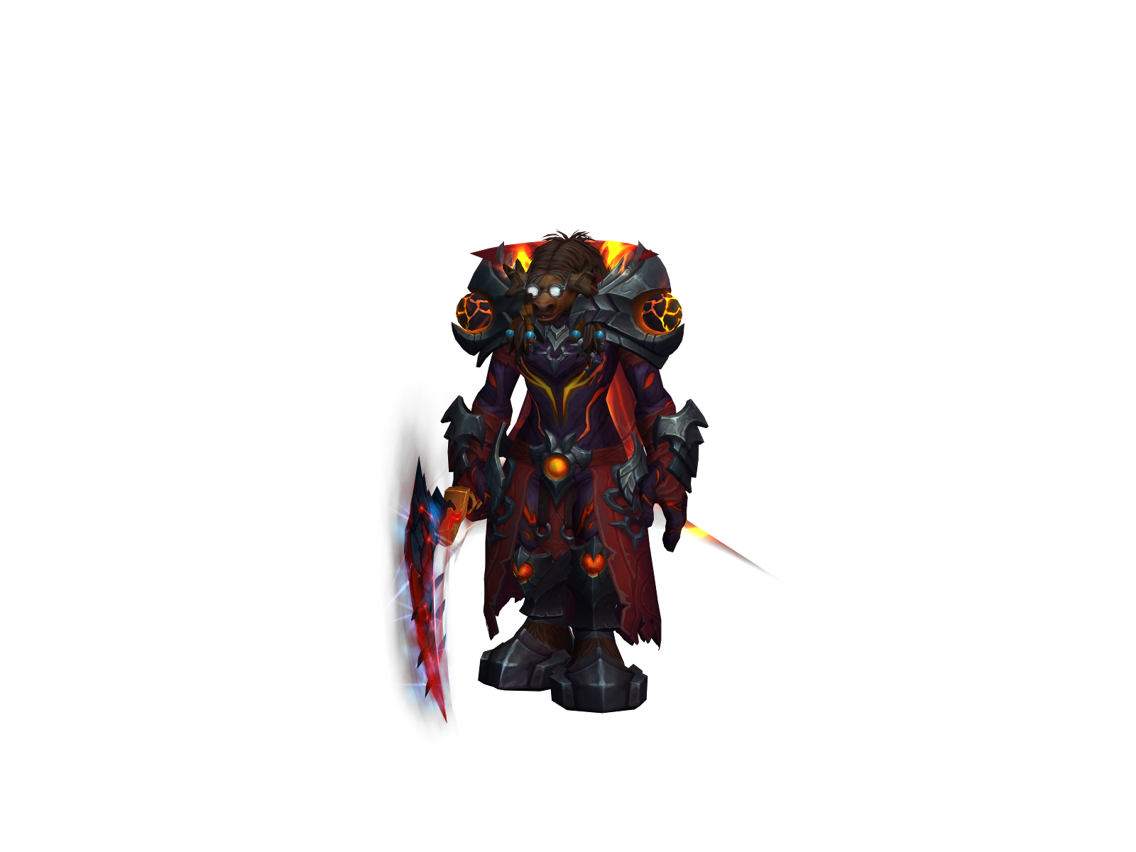 Hawydkk 3D character render