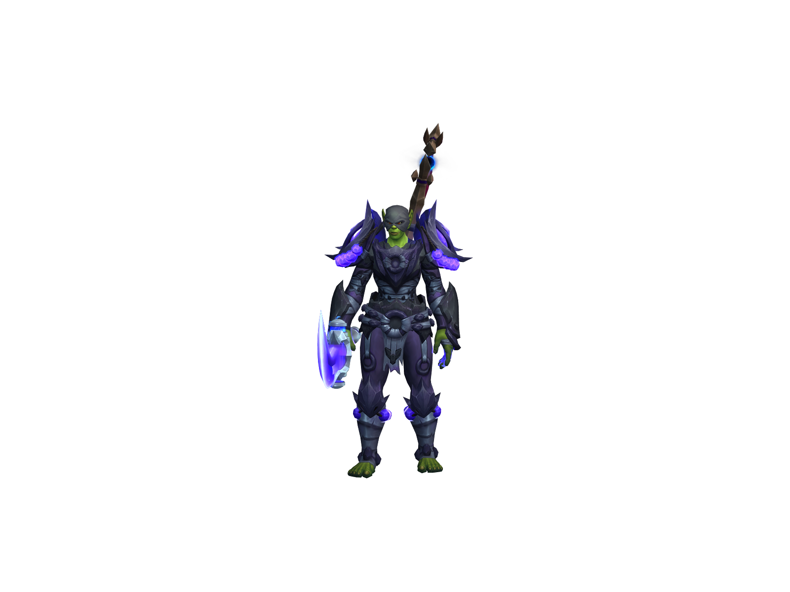 Fístfillet 3D character render