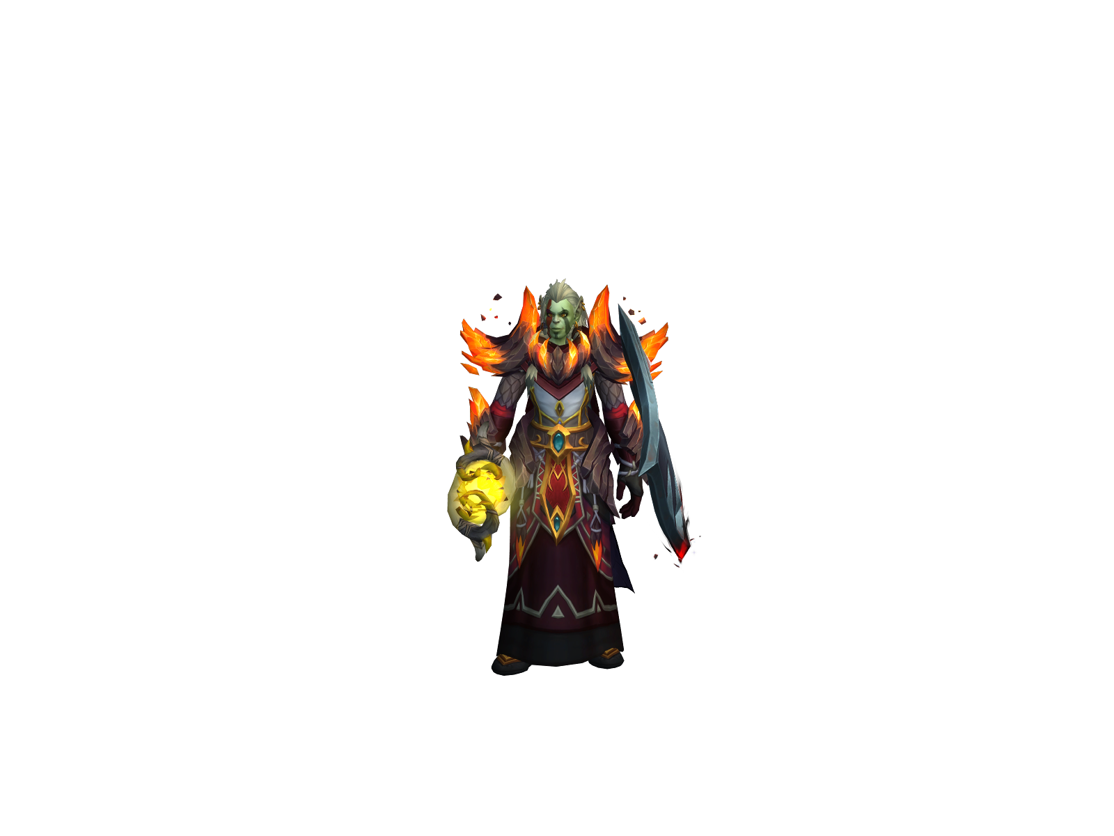 Natassa 3D character render