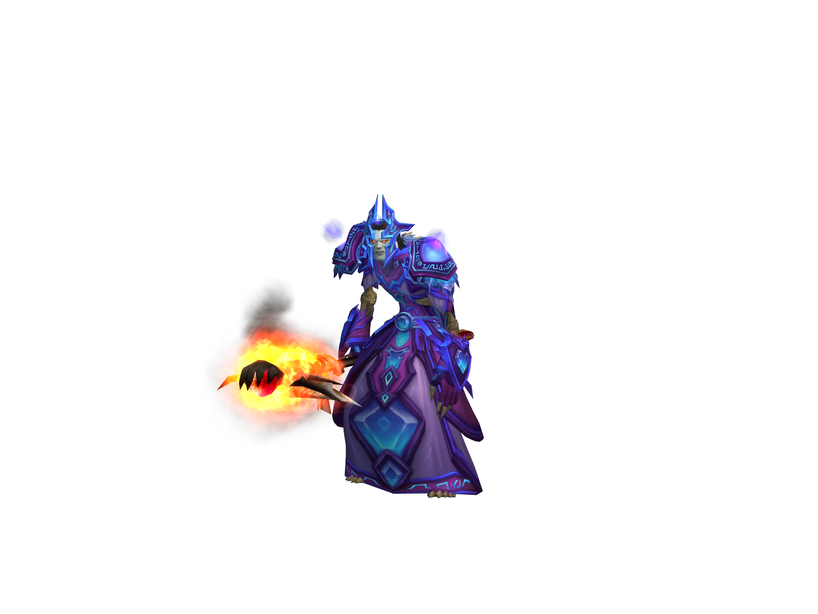 Baruchia 3D character render