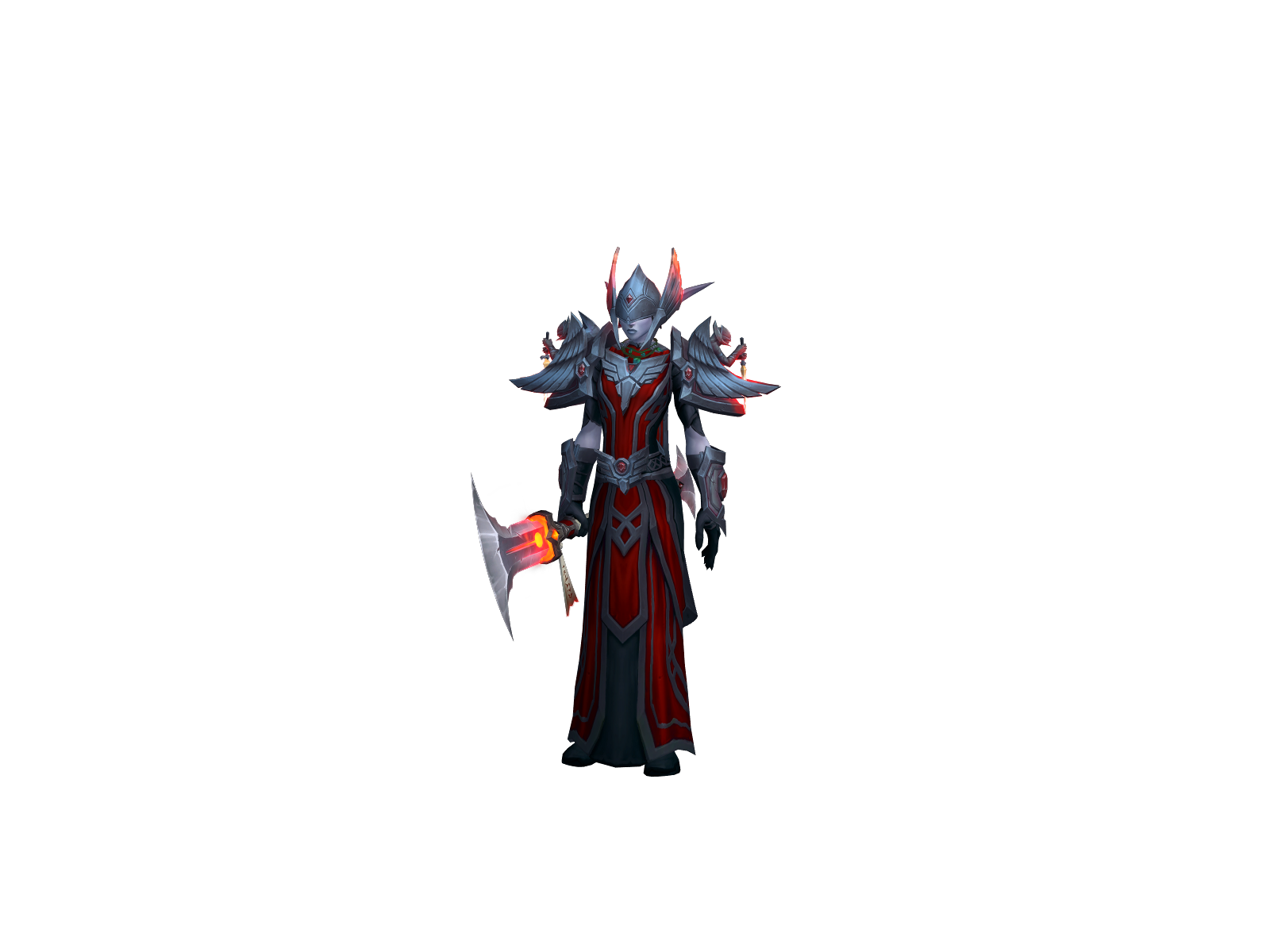 Fibonaccí 3D character render