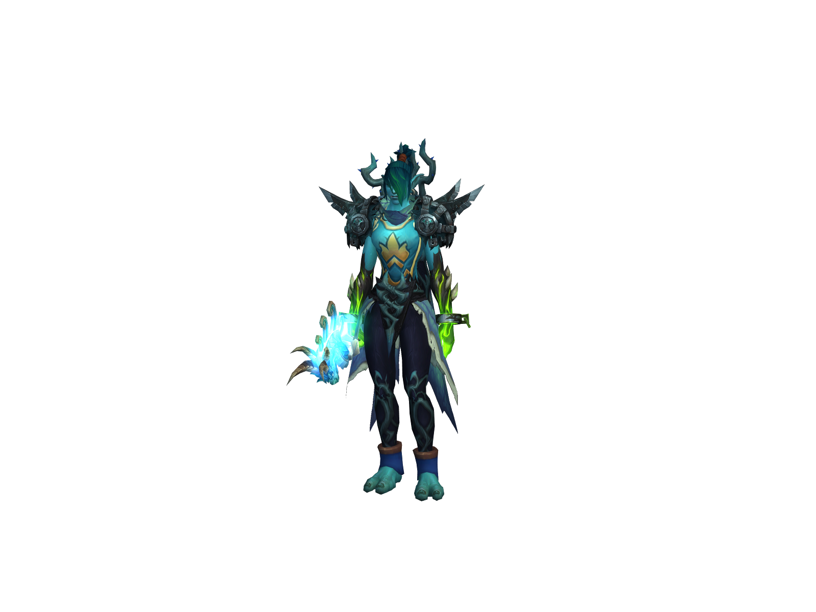 Adeliina 3D character render