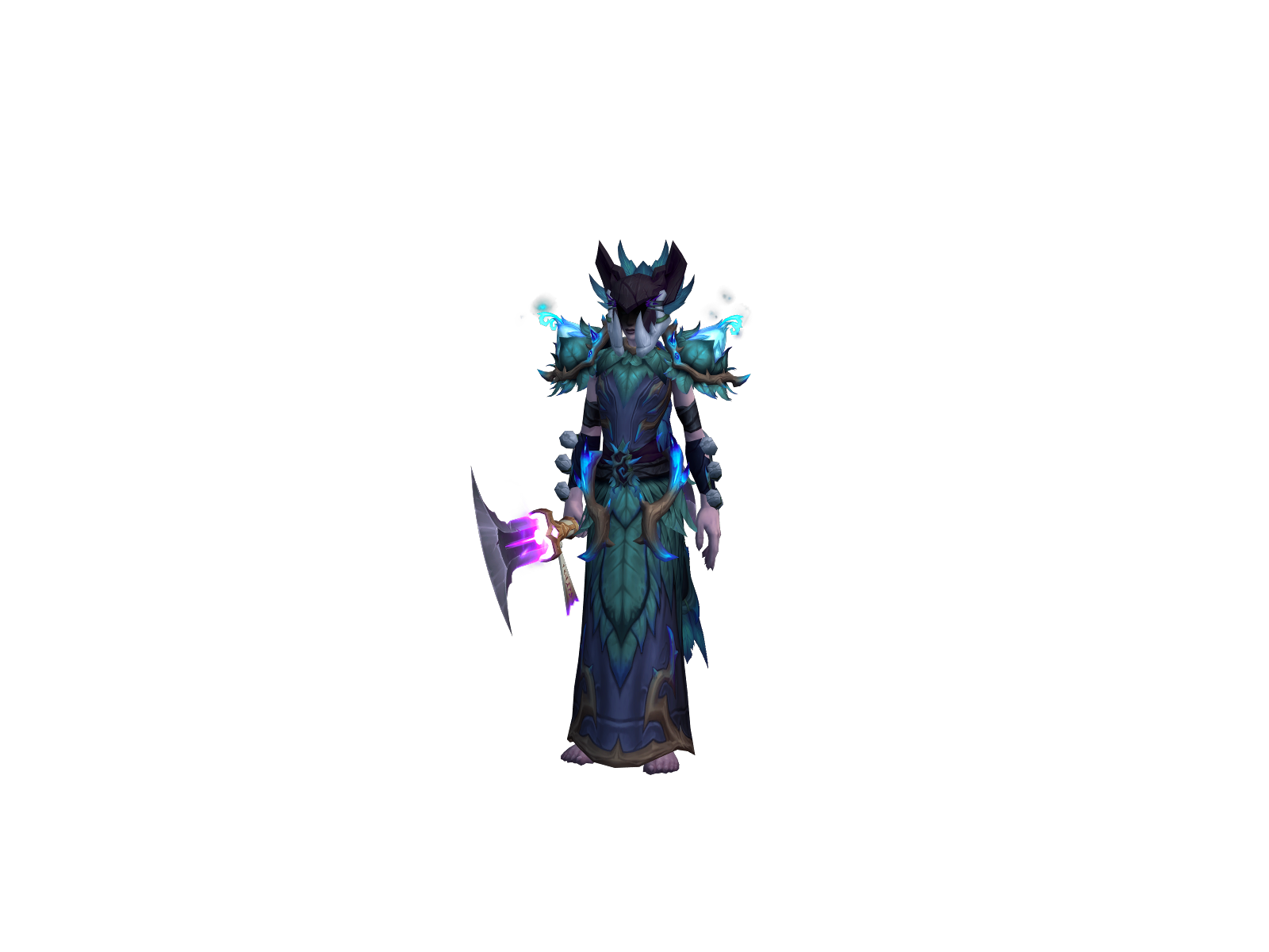 Derrooy 3D character render