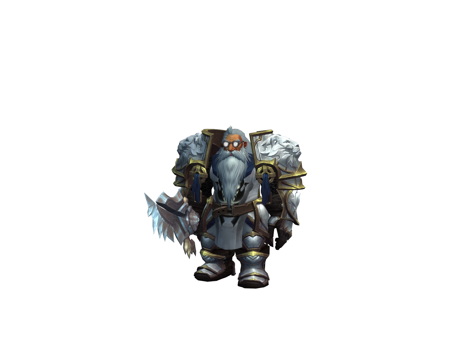 Palaid 3D character render