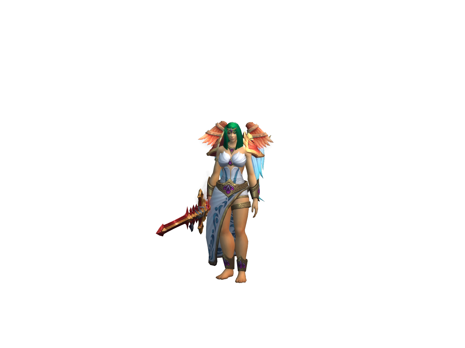 Lumïne 3D character render