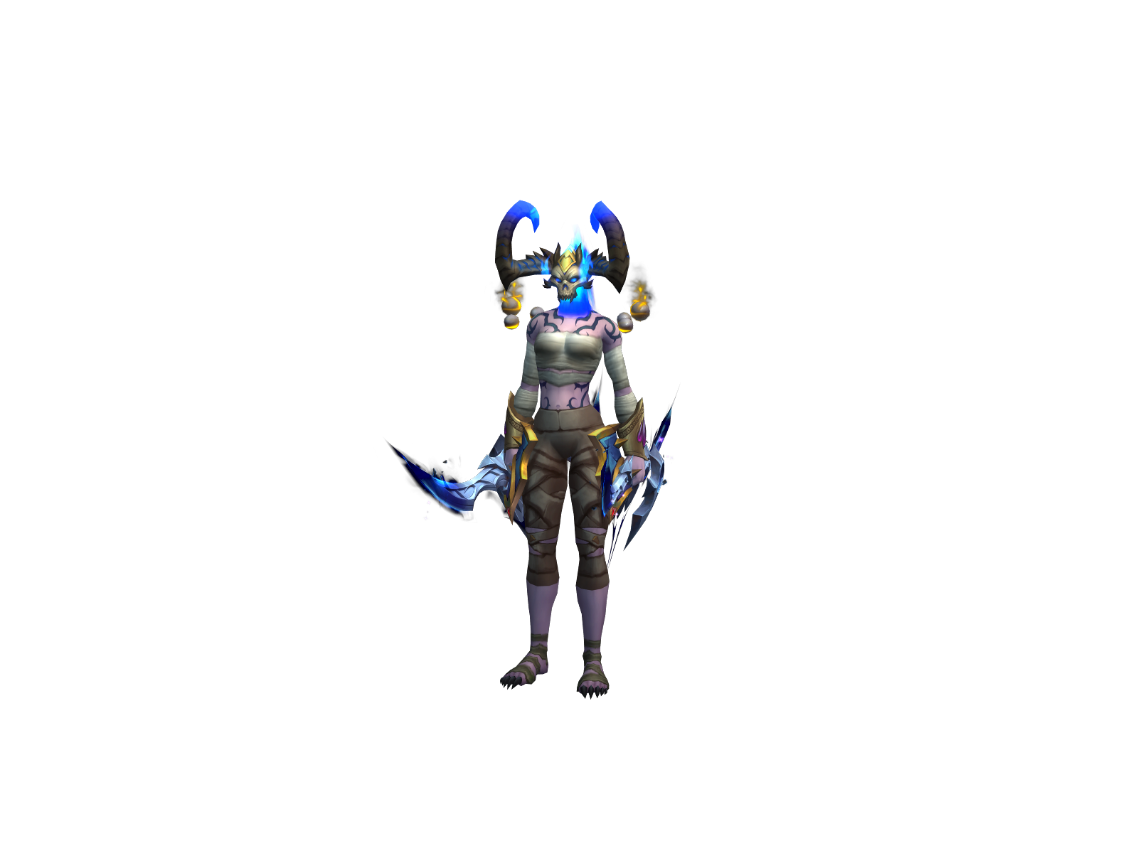 Mistblood 3D character render