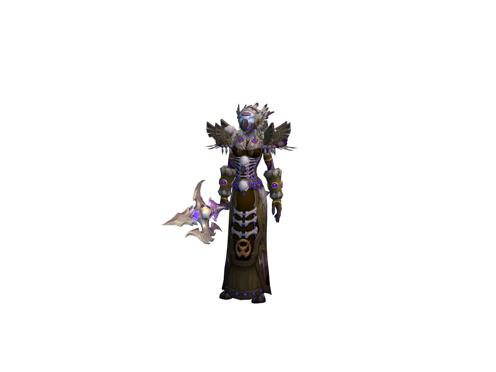 Rhynaax character render