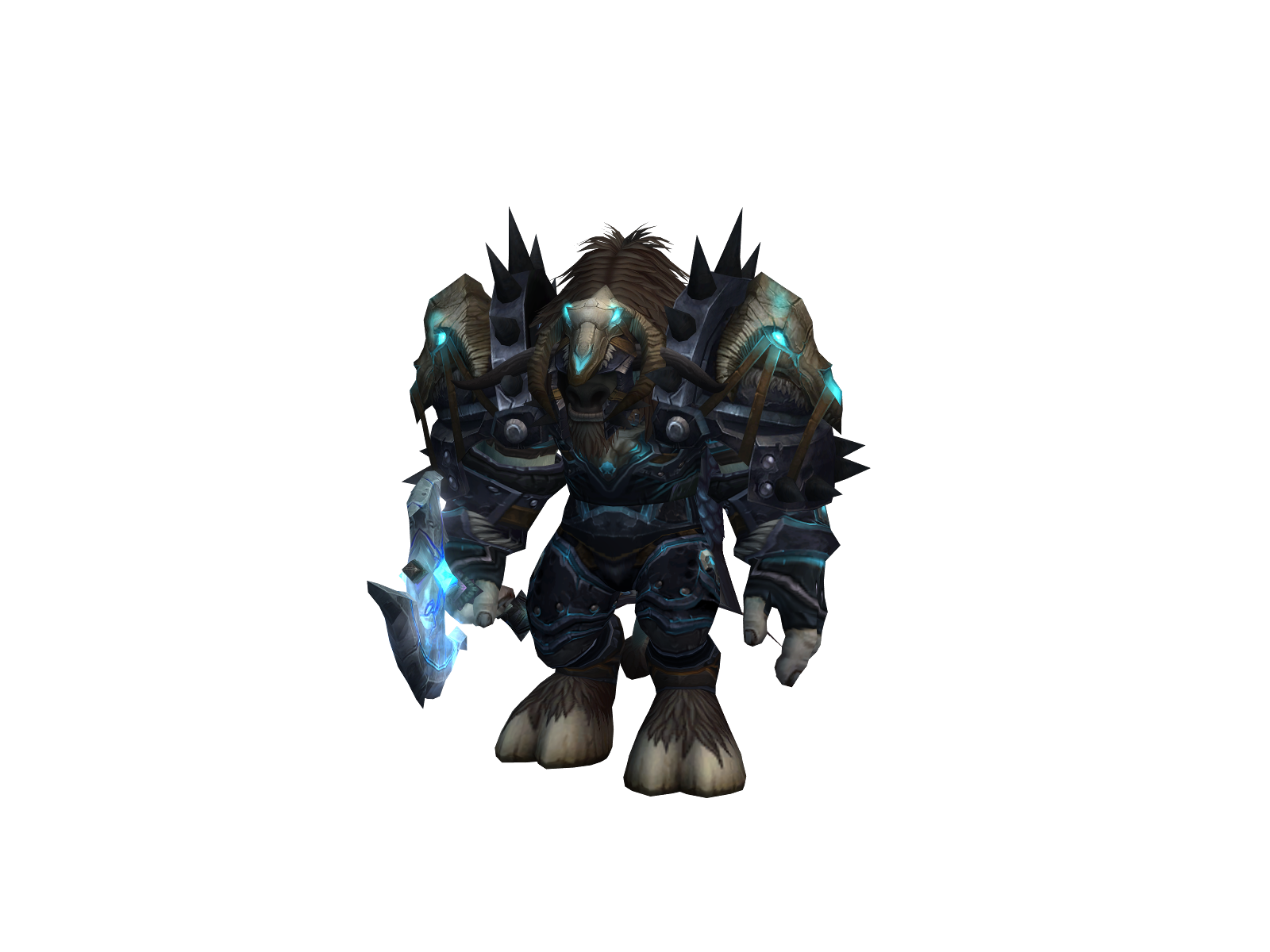 Hellwell 3D character render