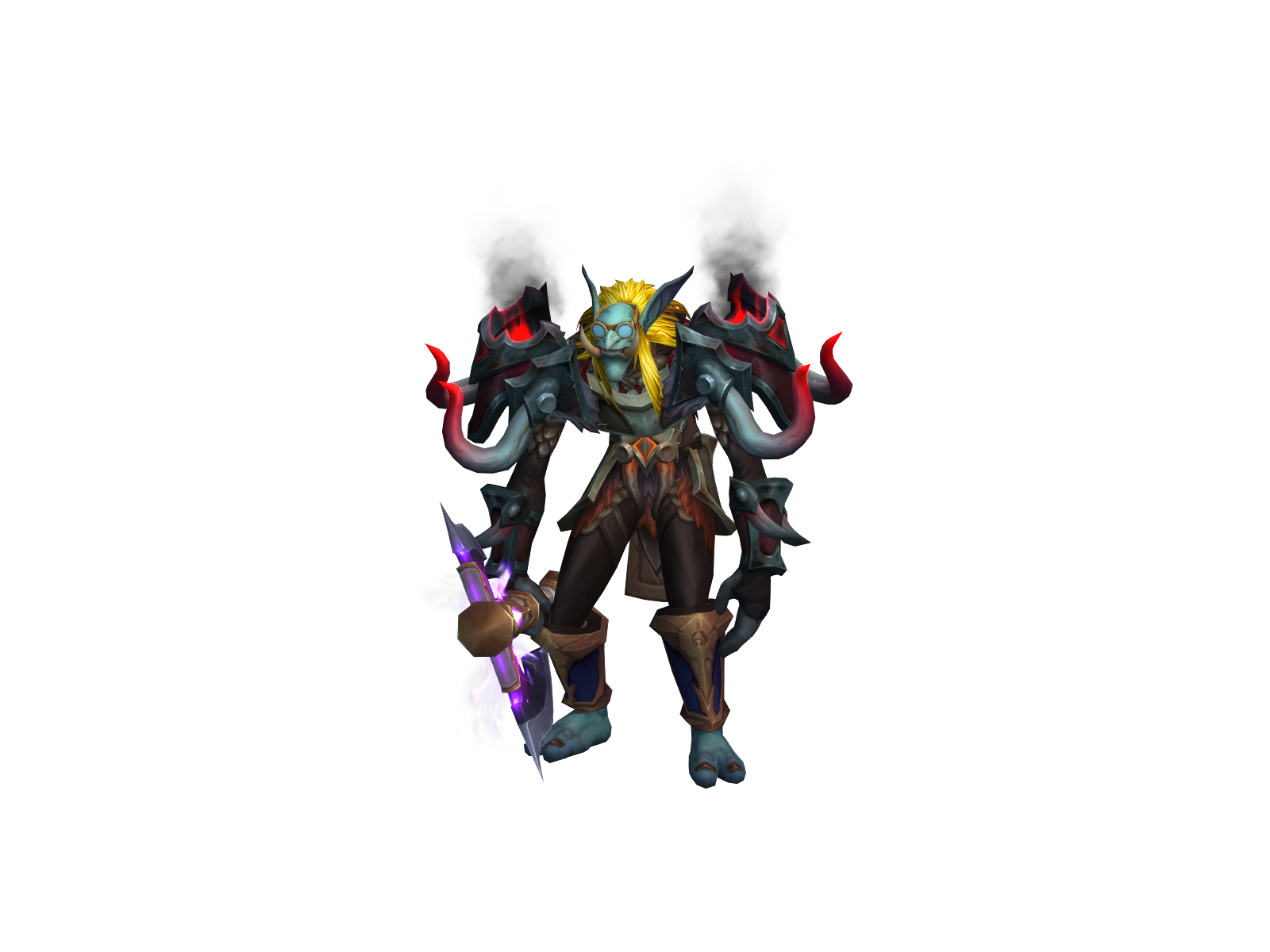 Gucciwarr 3D character render