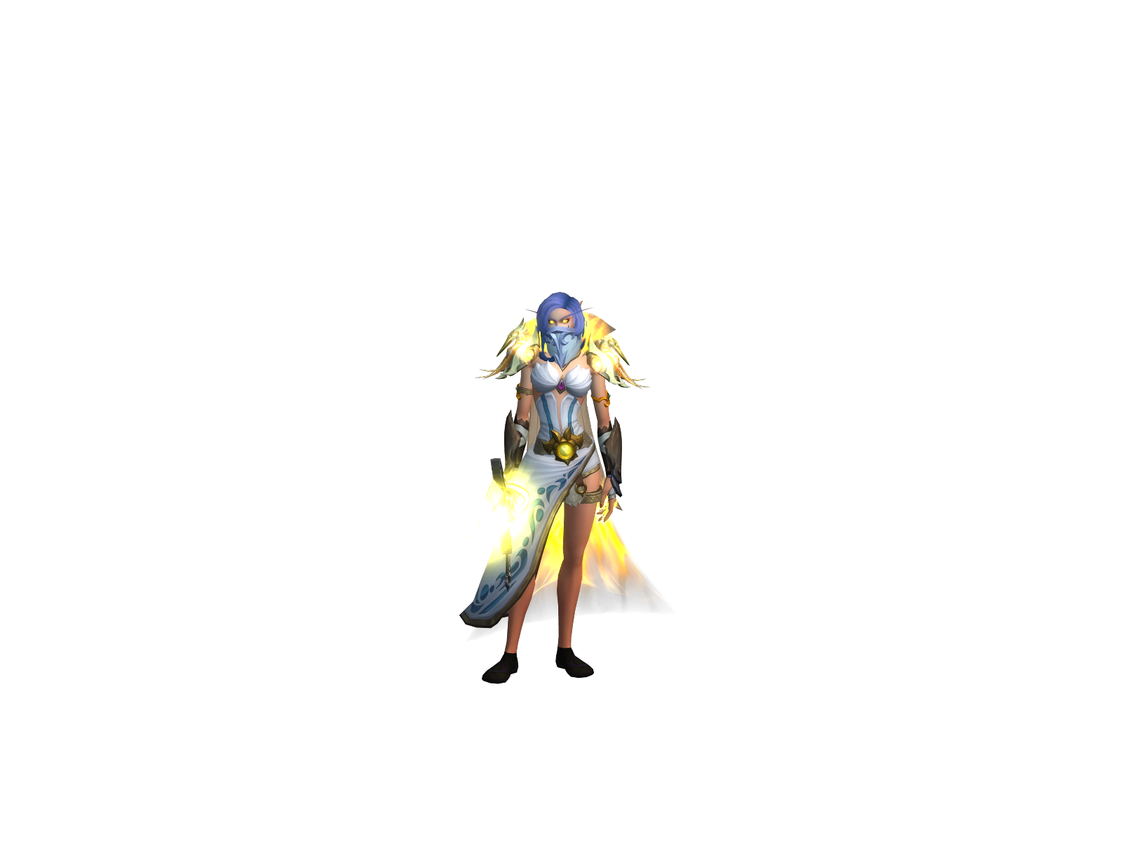 Vailie 3D character render