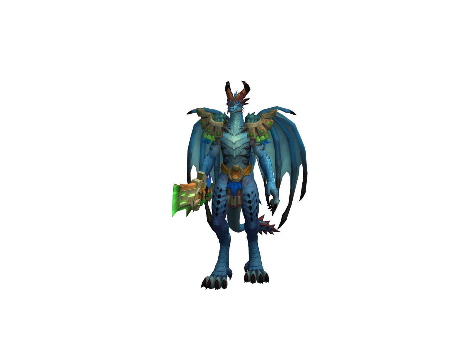 Fayvokker 3D character render