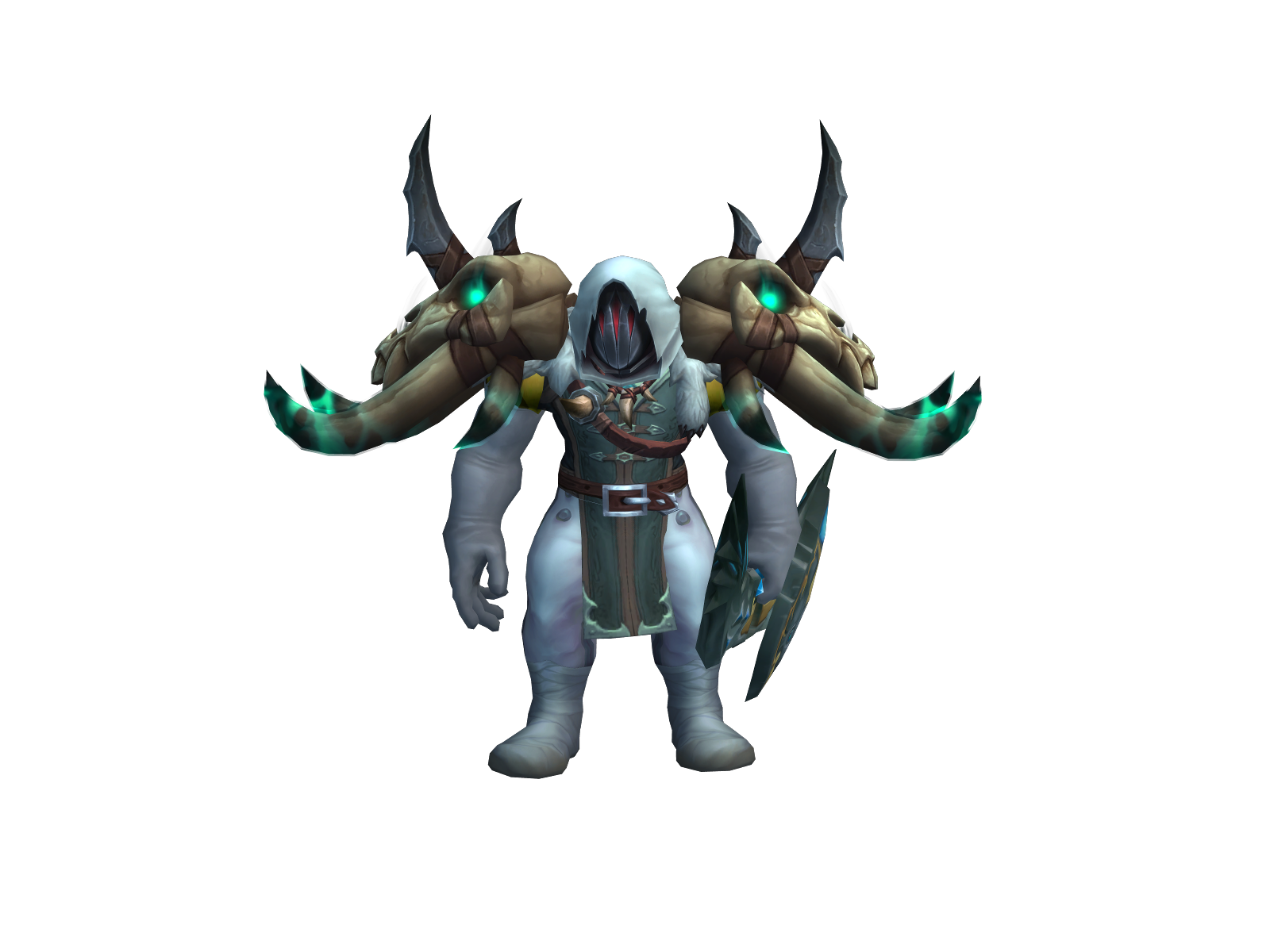 Baxxter 3D character render