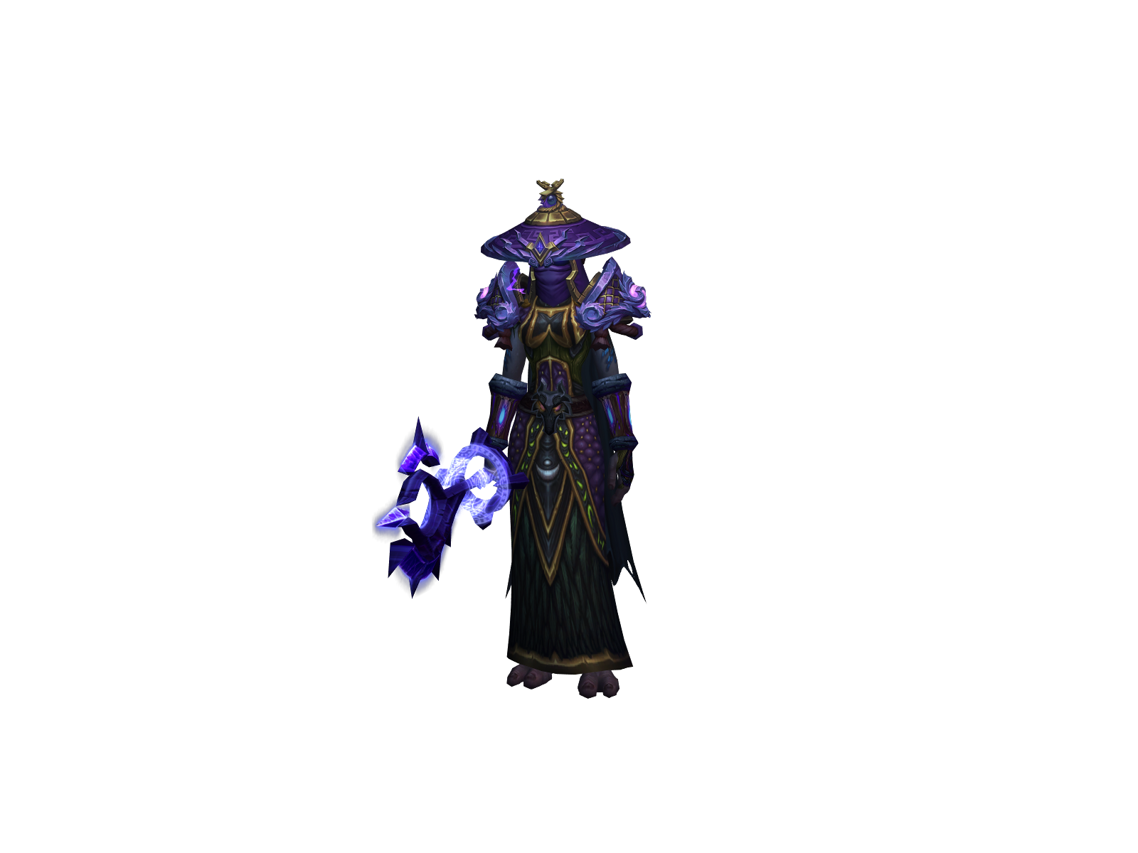 Triggered 3D character render