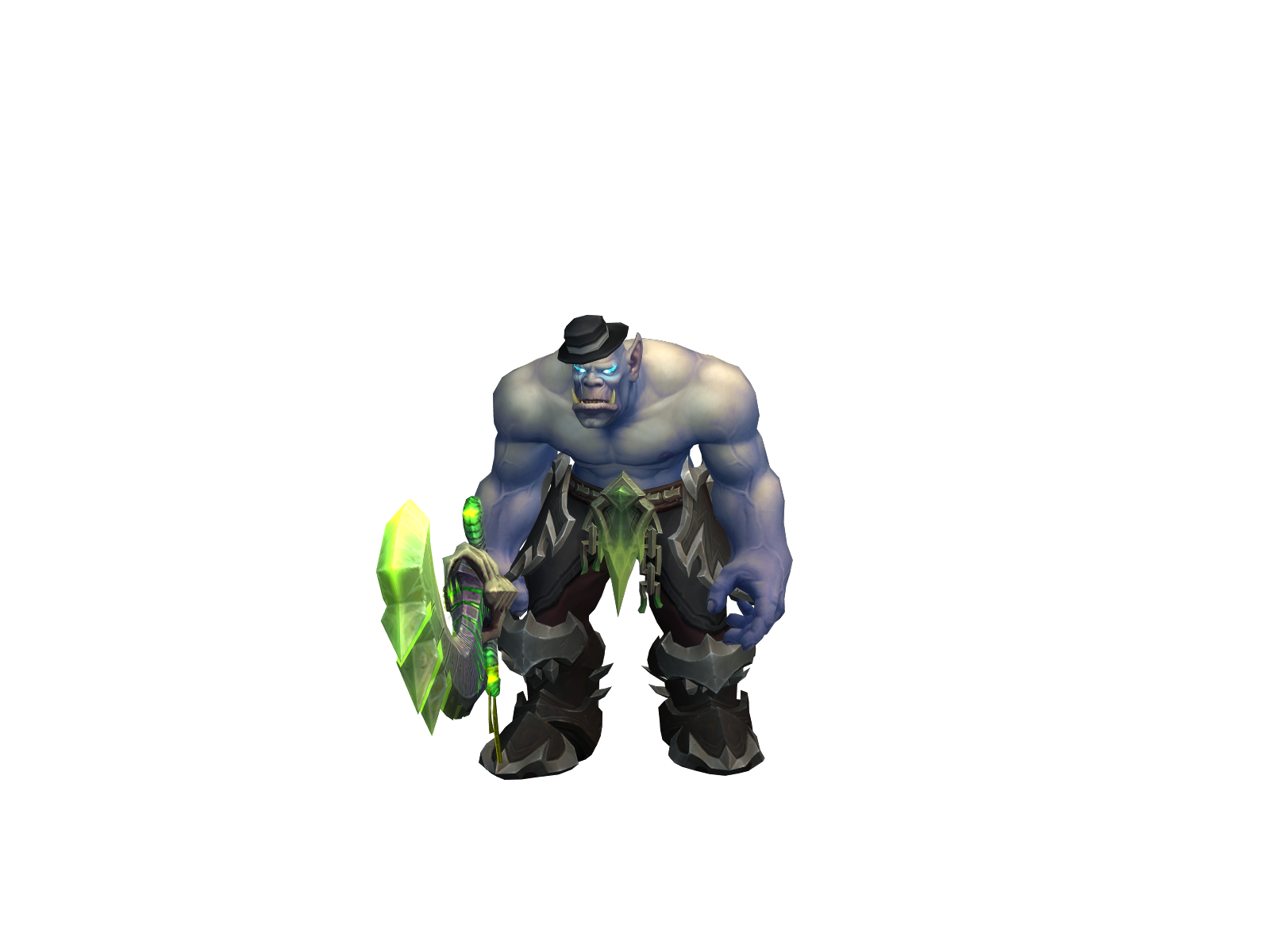 Nonholy 3D character render